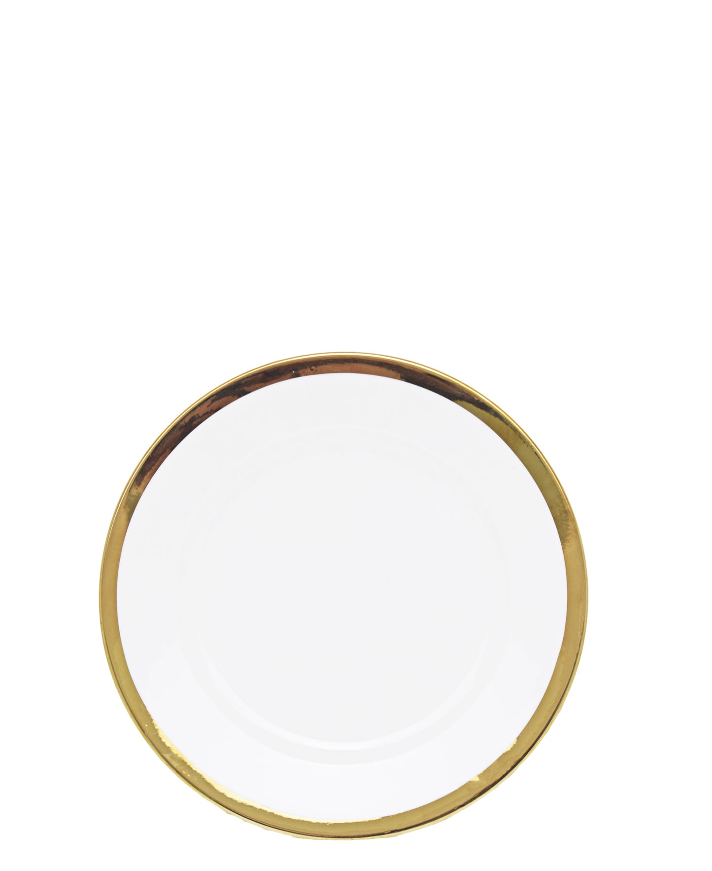 Kitchen Life Dinner 3 Piece Set - White and Gold Rim