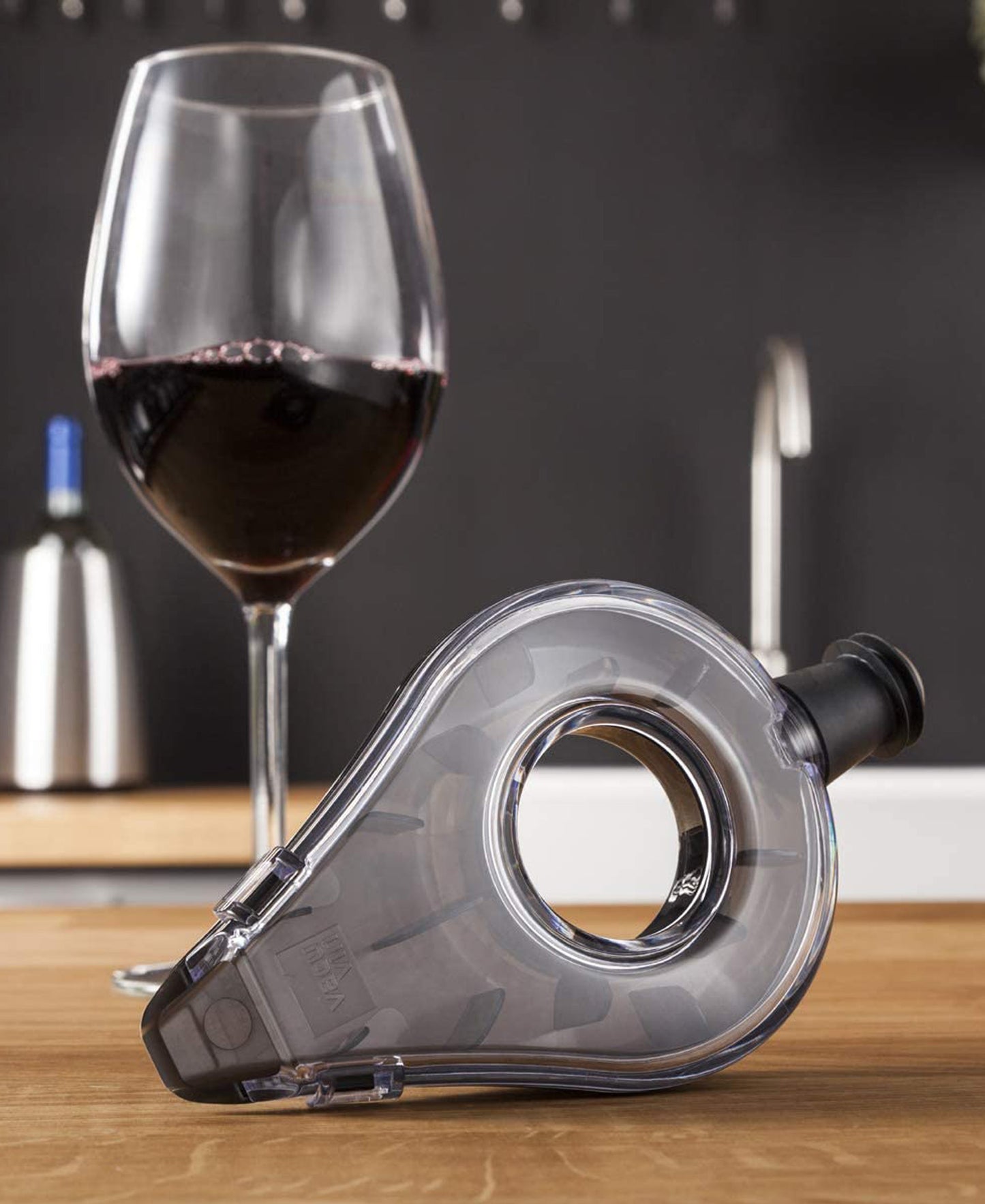 Vacu Vin Wine Aerator - Grey
