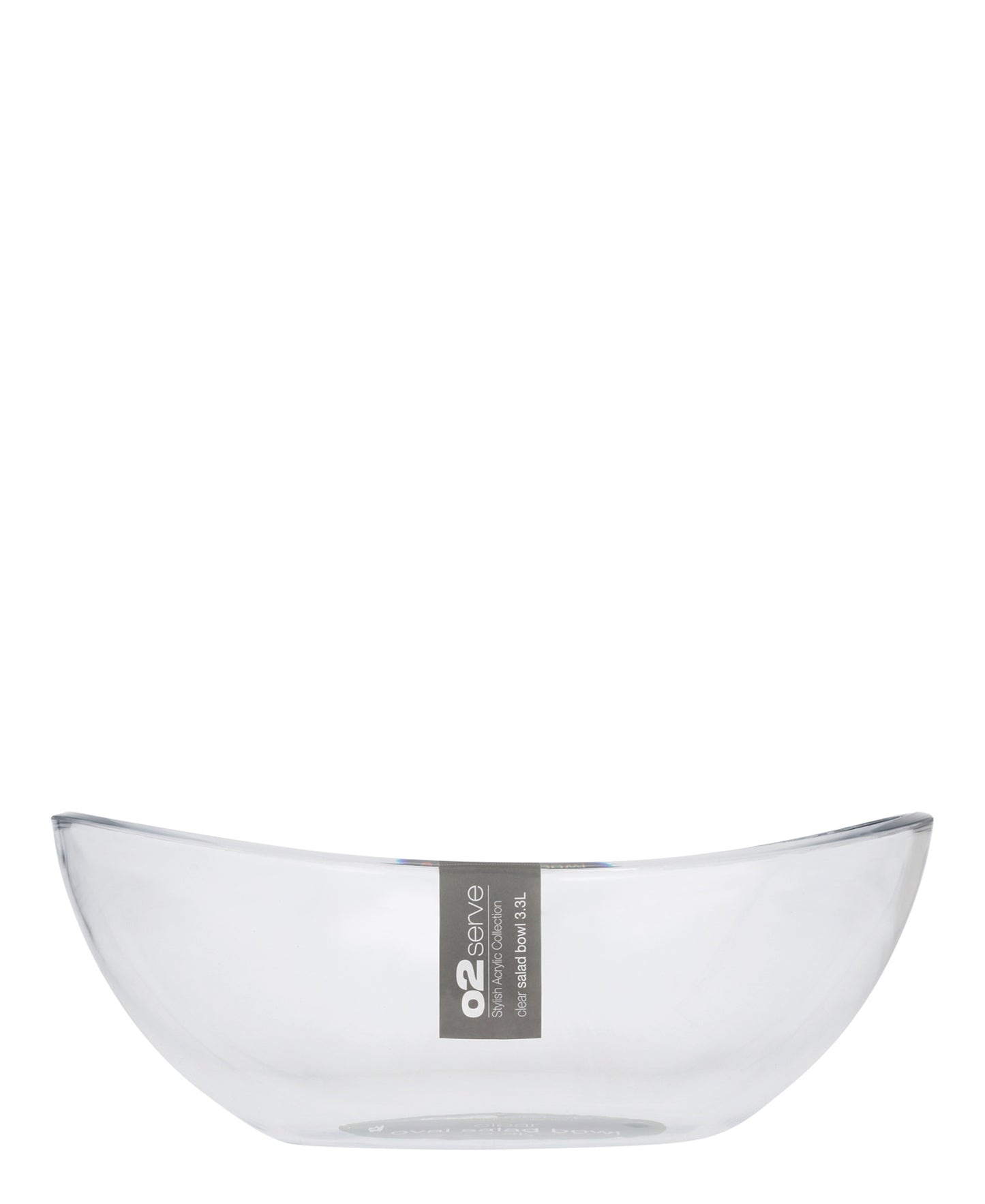 O2 Serve Salad Bowl - Clear