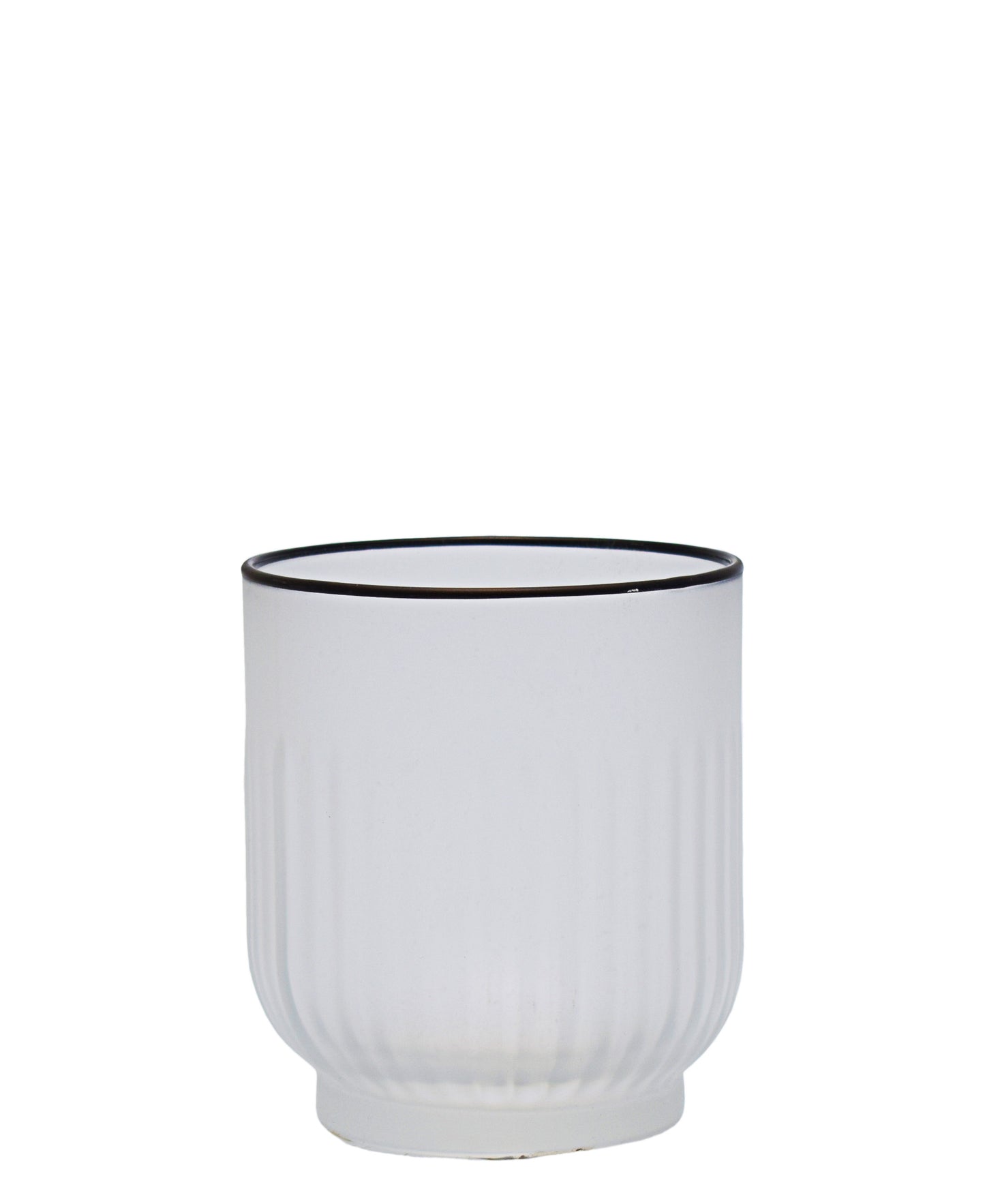 Unique Designs Textured Tokyo Whiskey Glass 330ML - Transparent