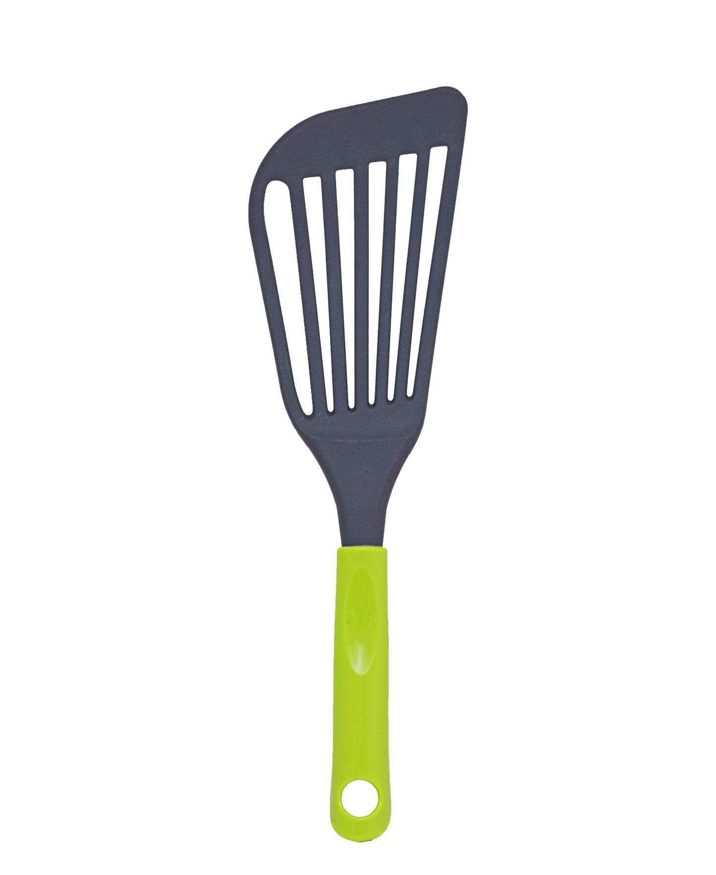 Kitchen Life Nylon Slotted Turner - Green & Grey