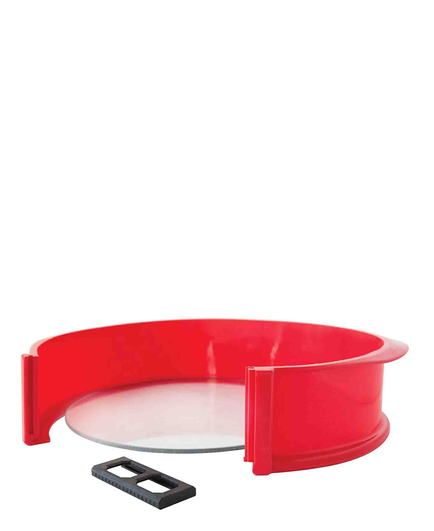 Kitchen Life Silicone Cake Mould Round - Red