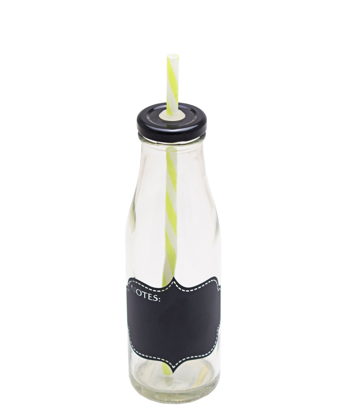 Consol Milkshake Bottle With Black Notes