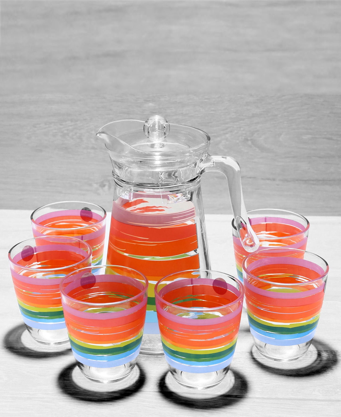 Luminarc Colour Pencil Jug Set - Red