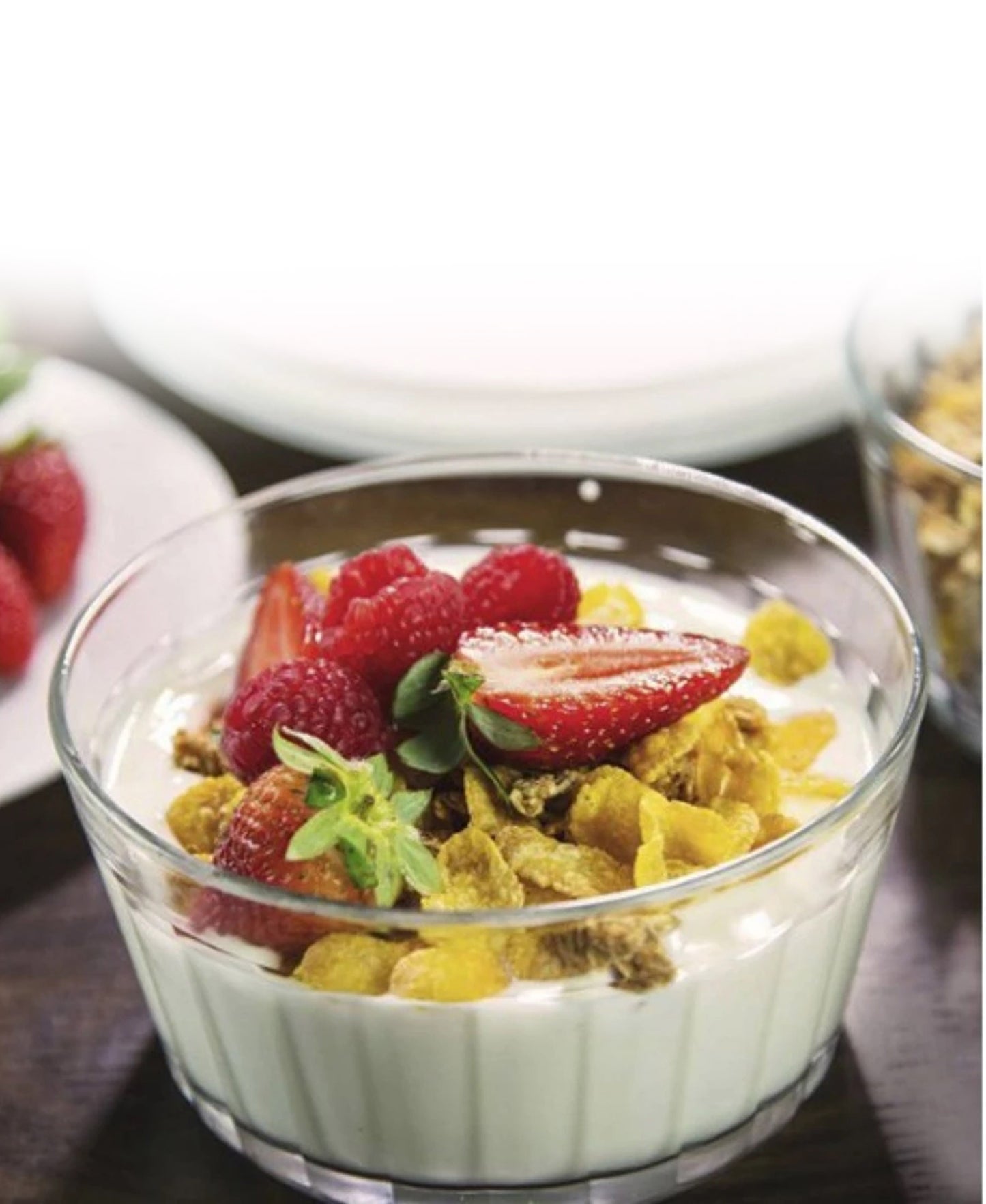 American 350ml Cup Bowl With Plastic Lid - Yellow