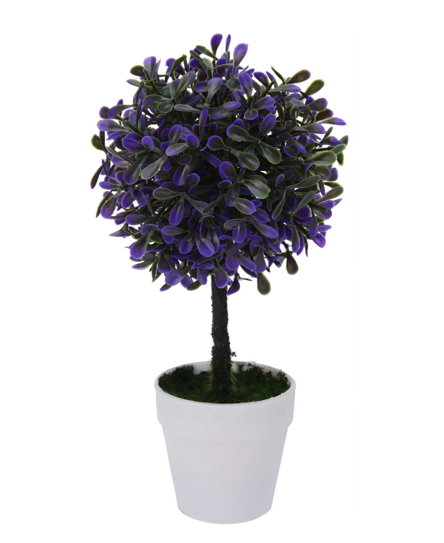 Urban Decor Decorative Artificial 23CM Boxwood Tree In A Pot - Blue