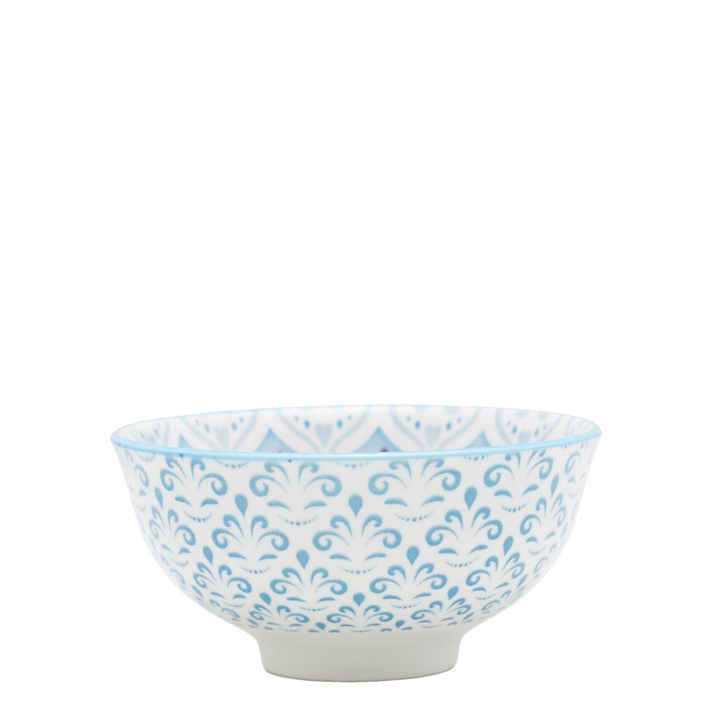 Shanghai Ethnic 12cm Bowl - Red, Blue & White