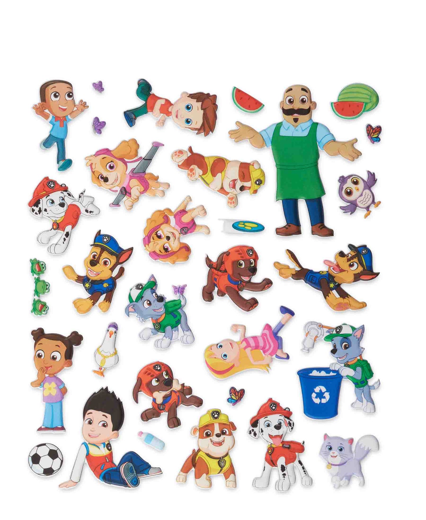 Melissa & Doug Paw Patrol Puffy Sticker Pad - Adventure Bay