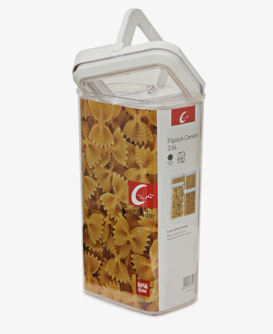 Table Pride 3.6L Fliplock Canister - White
