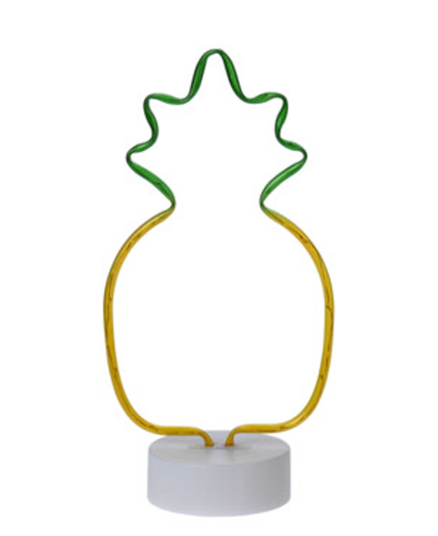 Decorative Lighting Pineapple Neon Light - Yellow