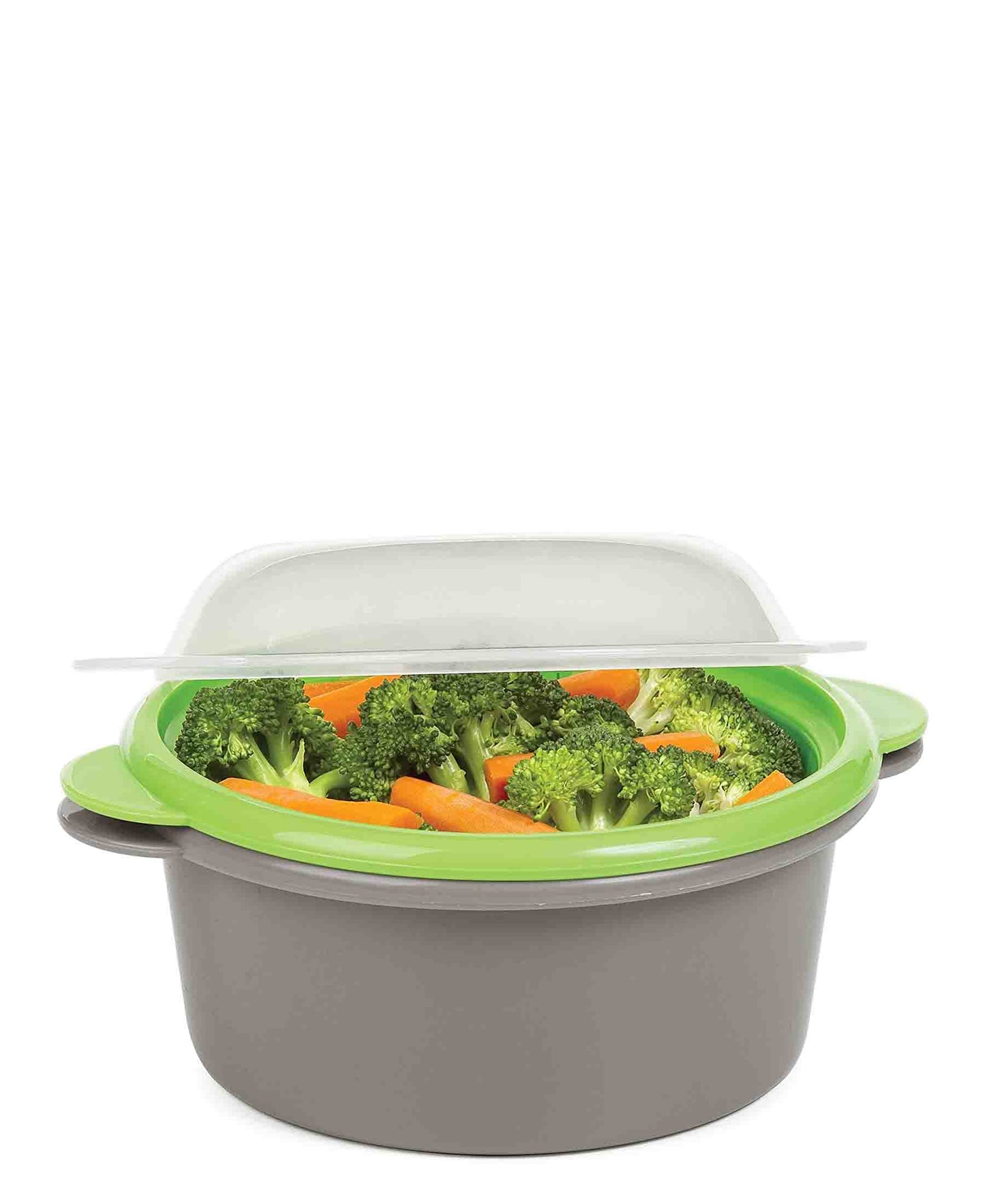 Kitchen Life Microwave Mini Steamer - Green