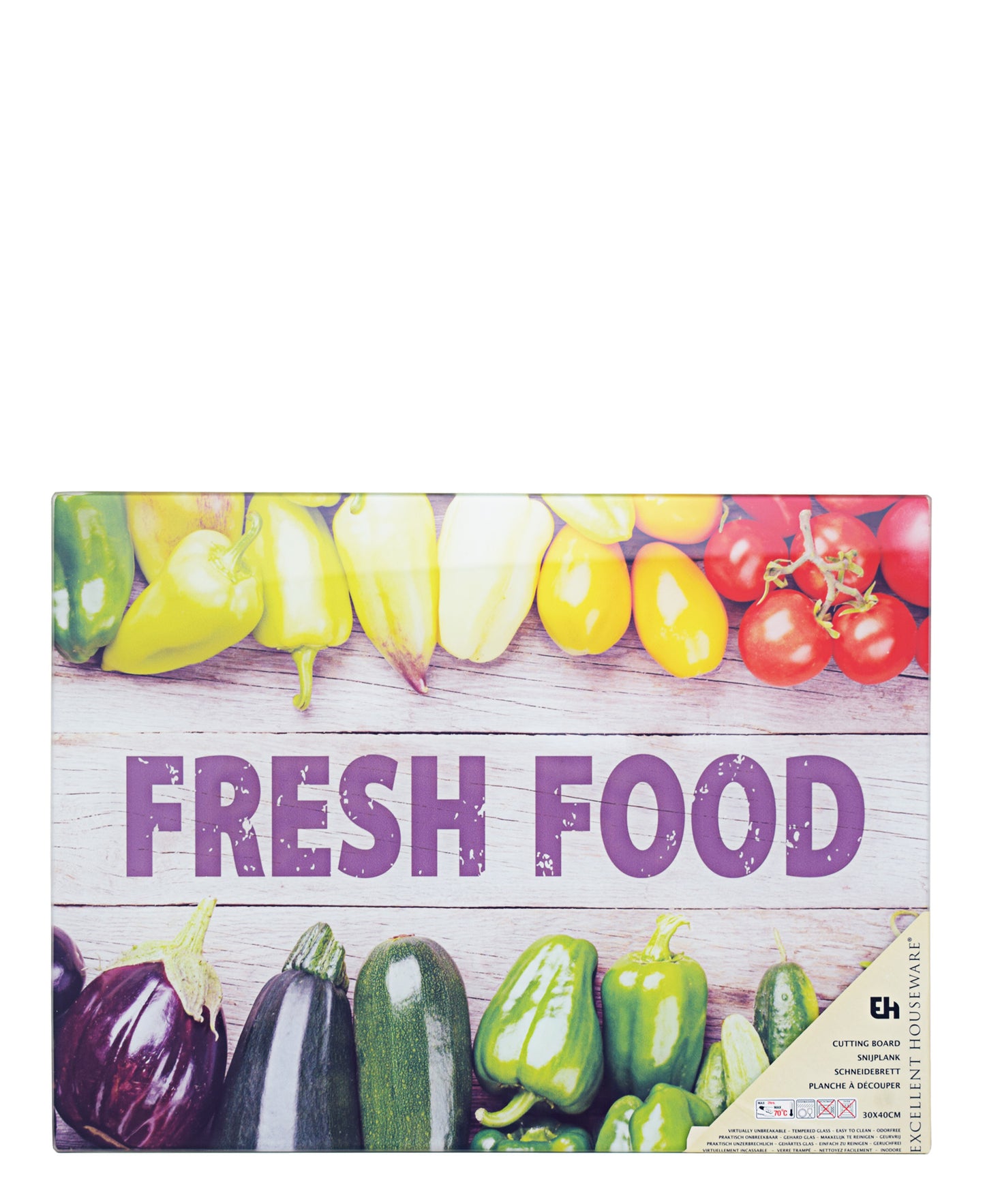Excellent Houseware Glass Cutting Board - Assorted