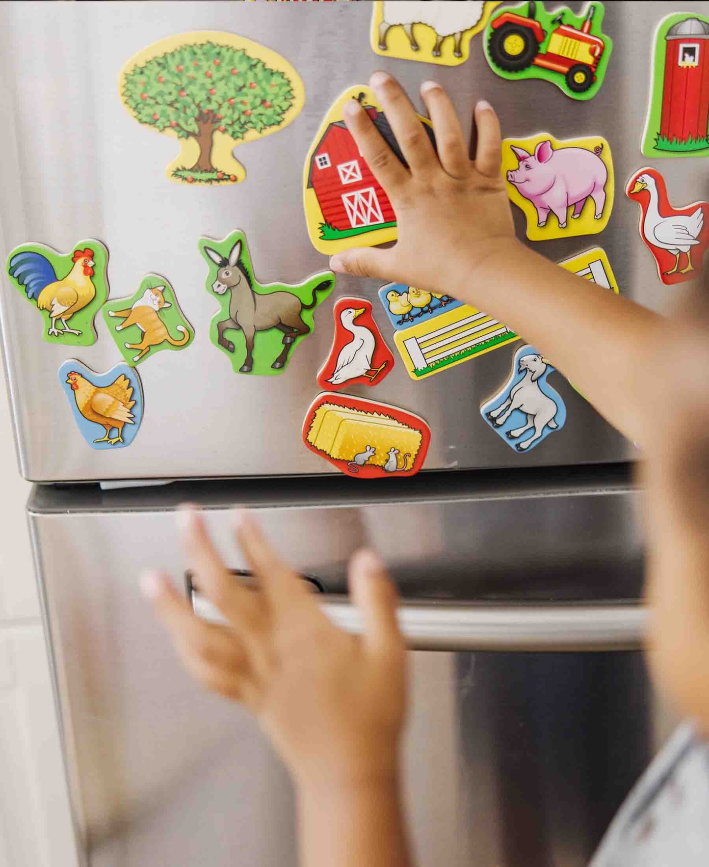 Melissa & Doug Wooden Farm Magnets