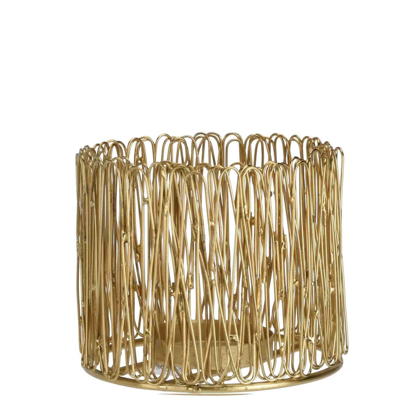 Urban Decor 13cm Tealight Candle Holder - Gold