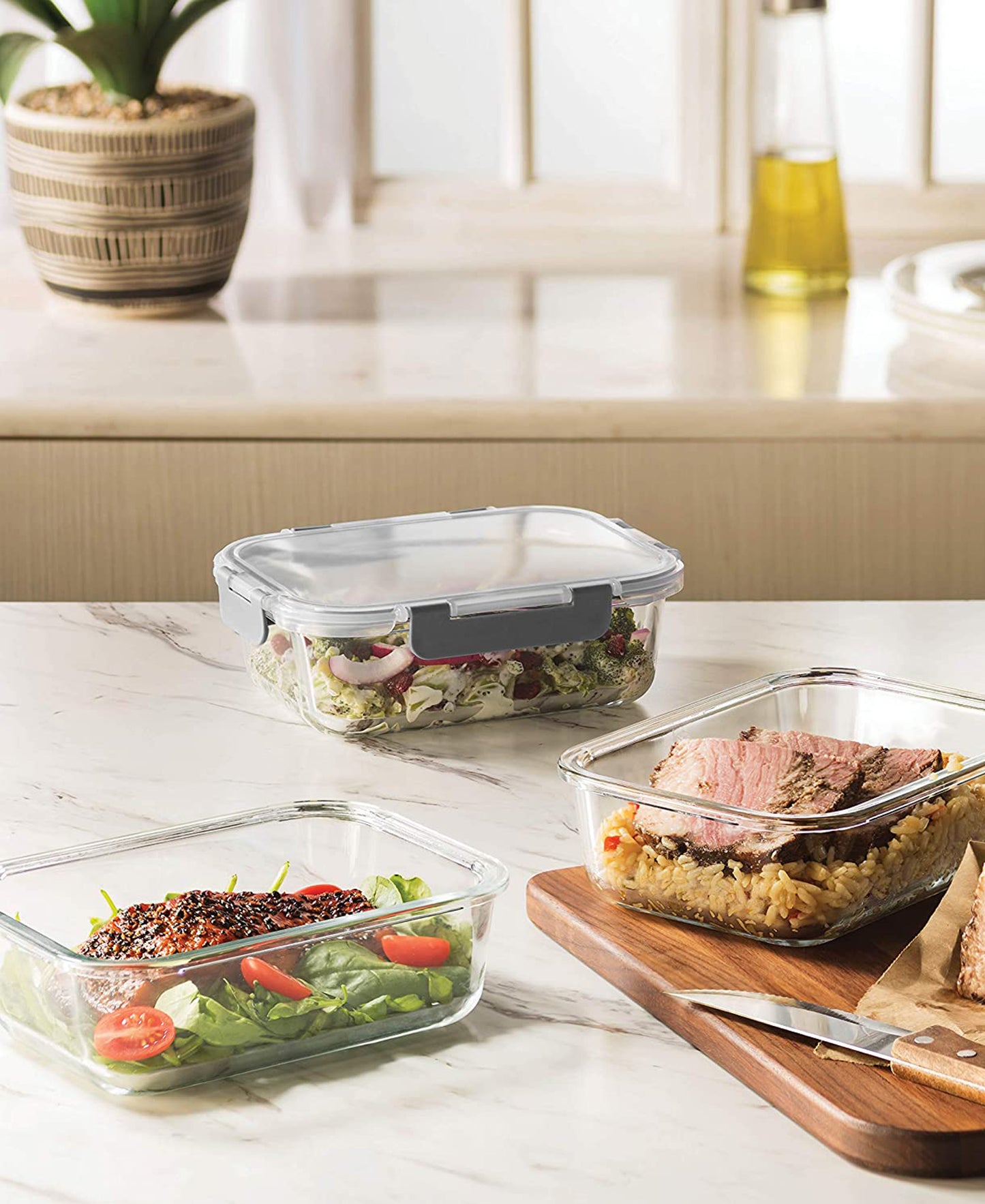 Aqua Food Storage Container - 0.4 Litres