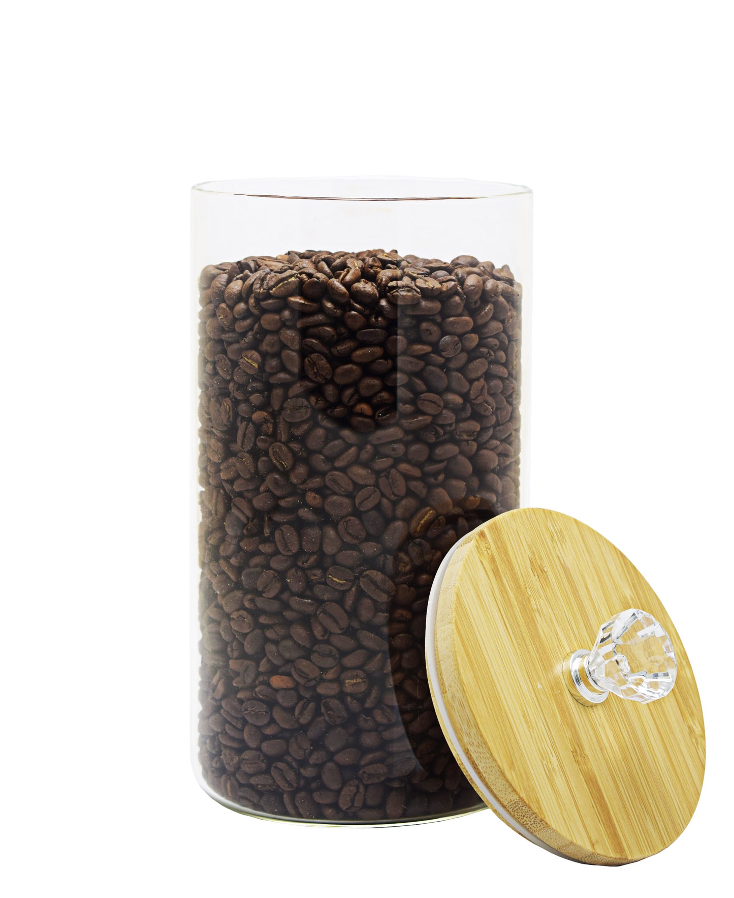 Kitchen Life Large Borosilicate Canister - Clear