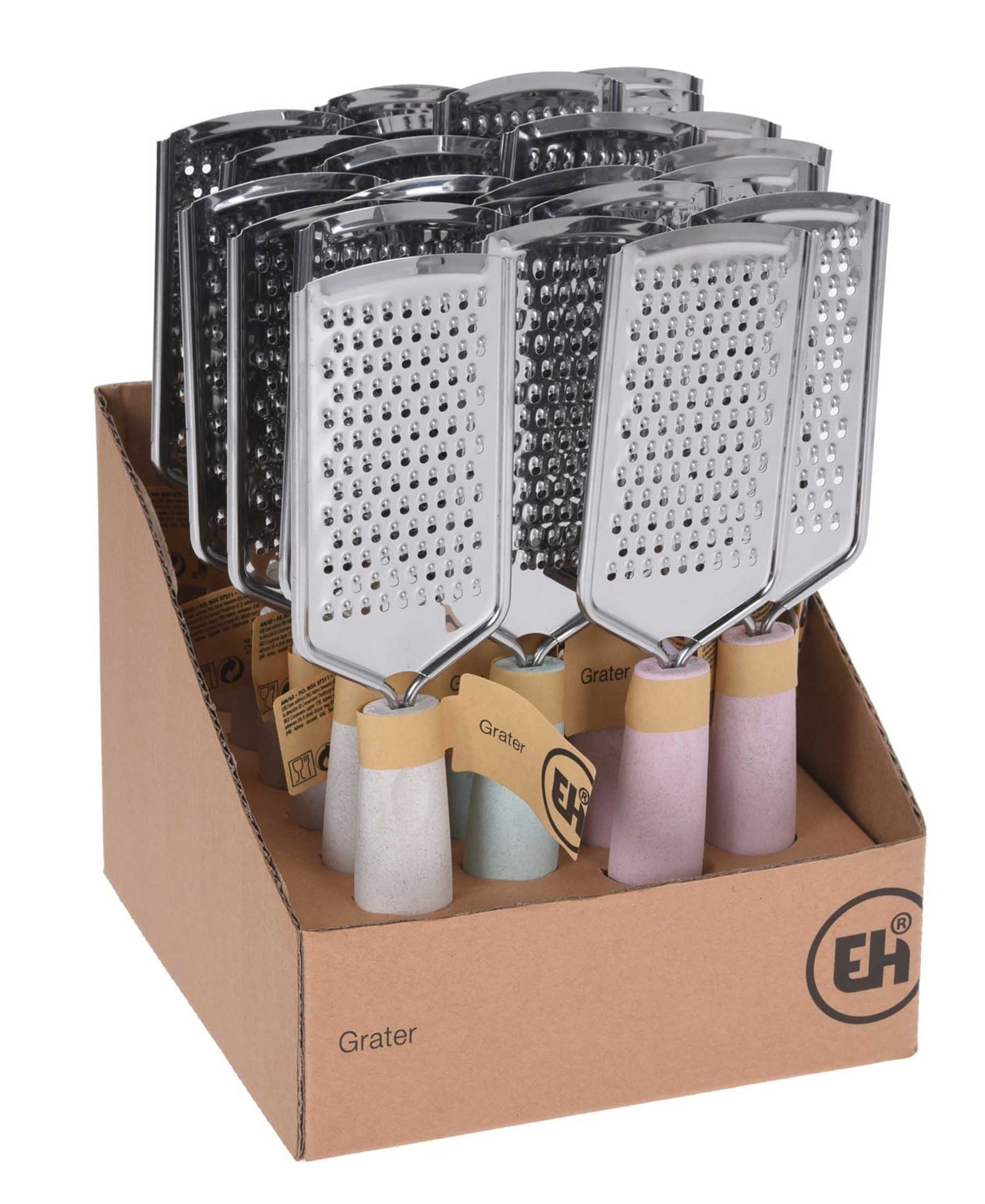 Excellent Houseware Handheld Grater - White