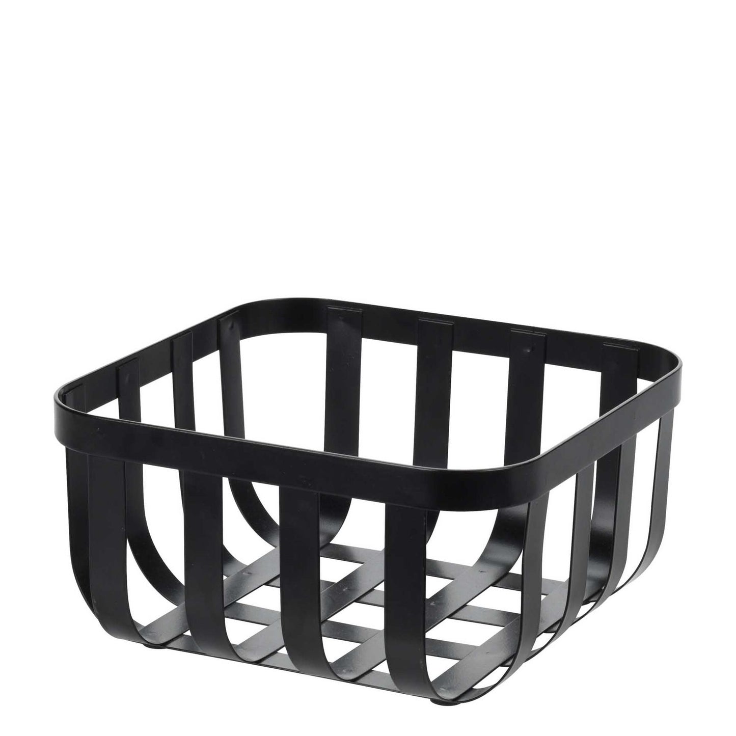 Kitchen Life Wire Square Fruit Basket - Black