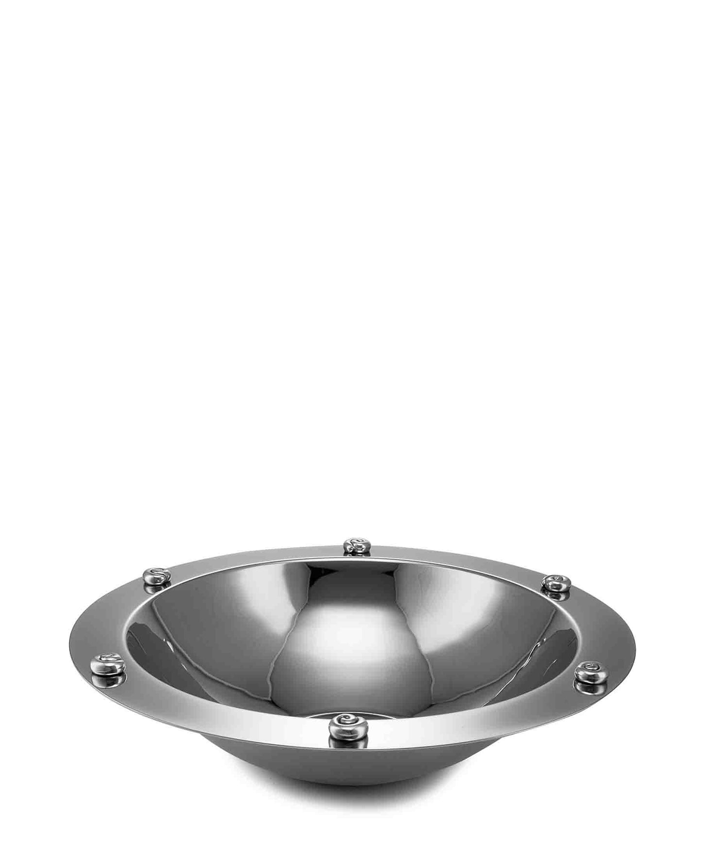 Carrol Boyes Wave Plain Fruit Bowl - Silver