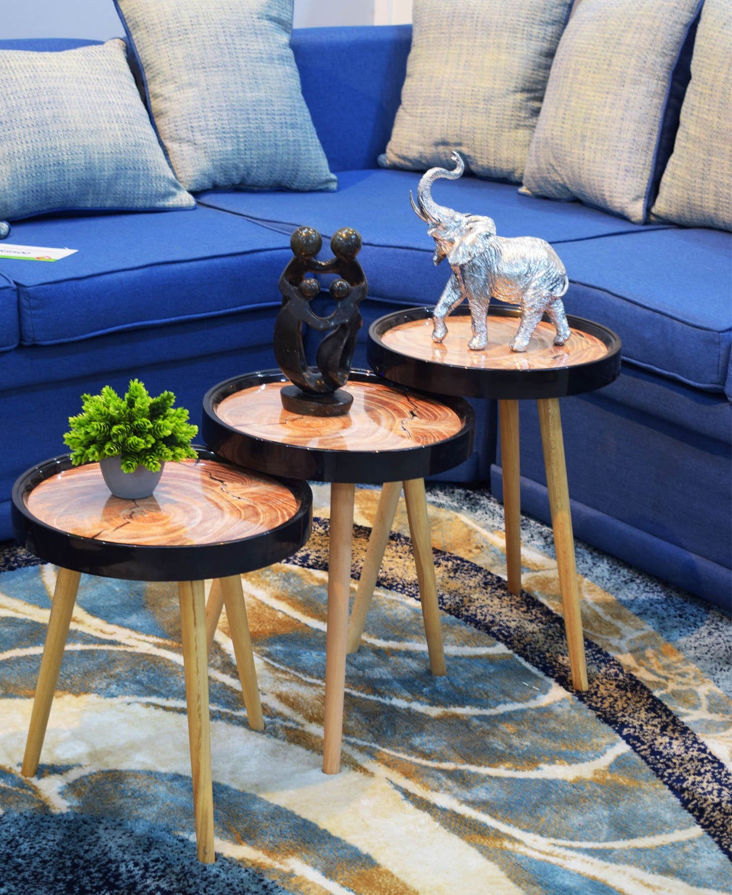 Urban Decor Coffee Table - Black