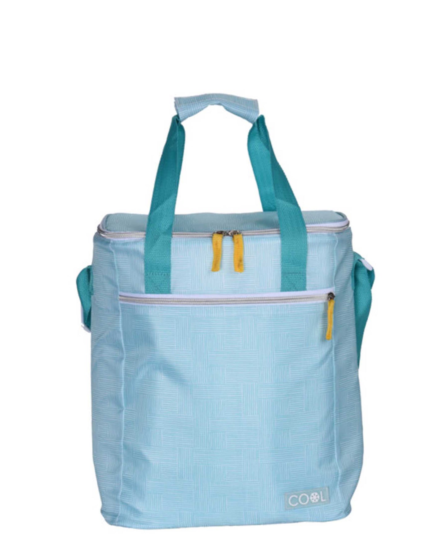 Kitchen Life 16L Cooler Bag With Graphic Print - Blue & Yellow
