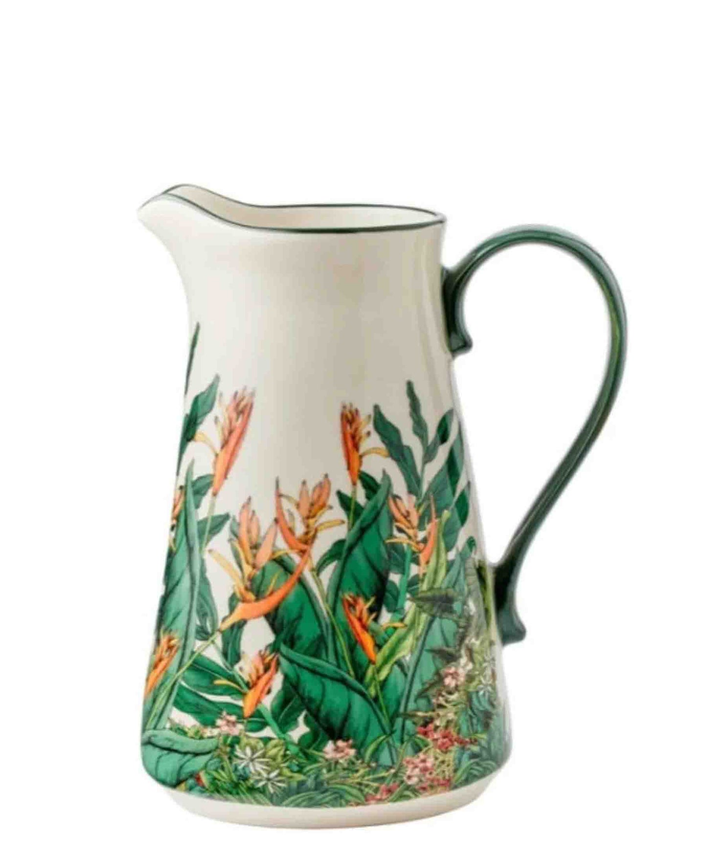 Maxwell & Williams Night Garden Foliage Pitcher, 2.5L - White
