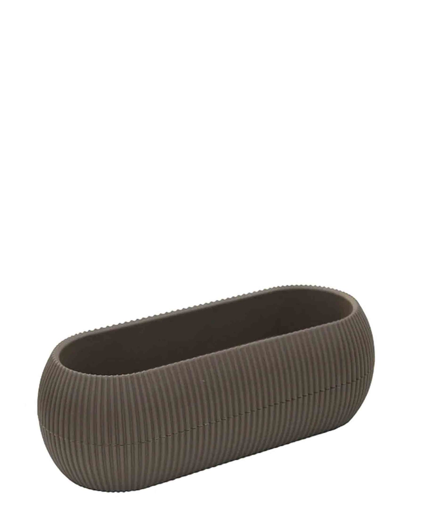 Urban Decor Coral Long Plant Pot 1.30Lt - Brown