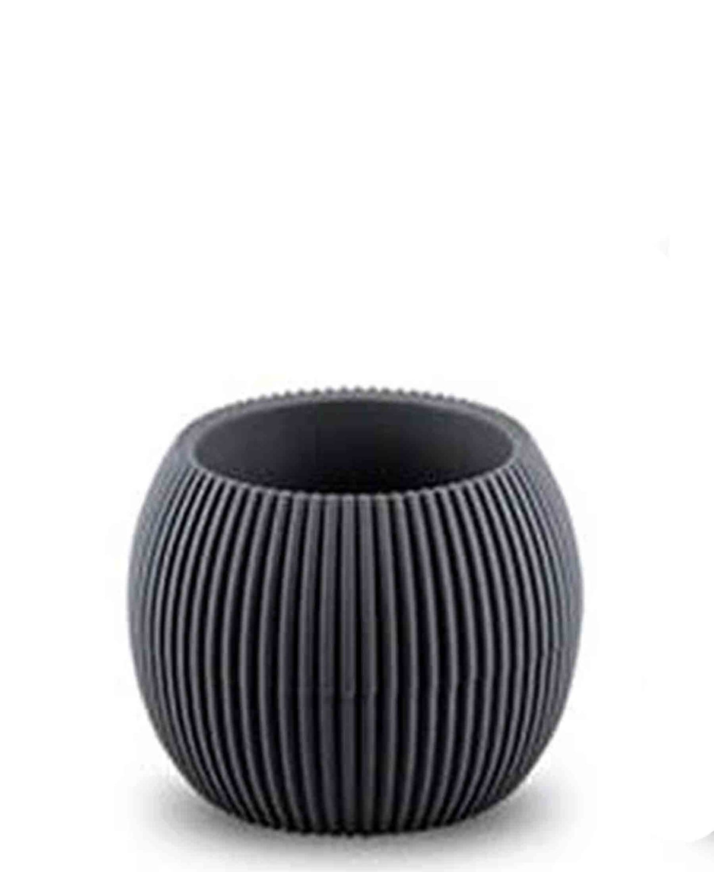 Urban Decor Coral Oval Pot Plant 0.35Lt - Grey