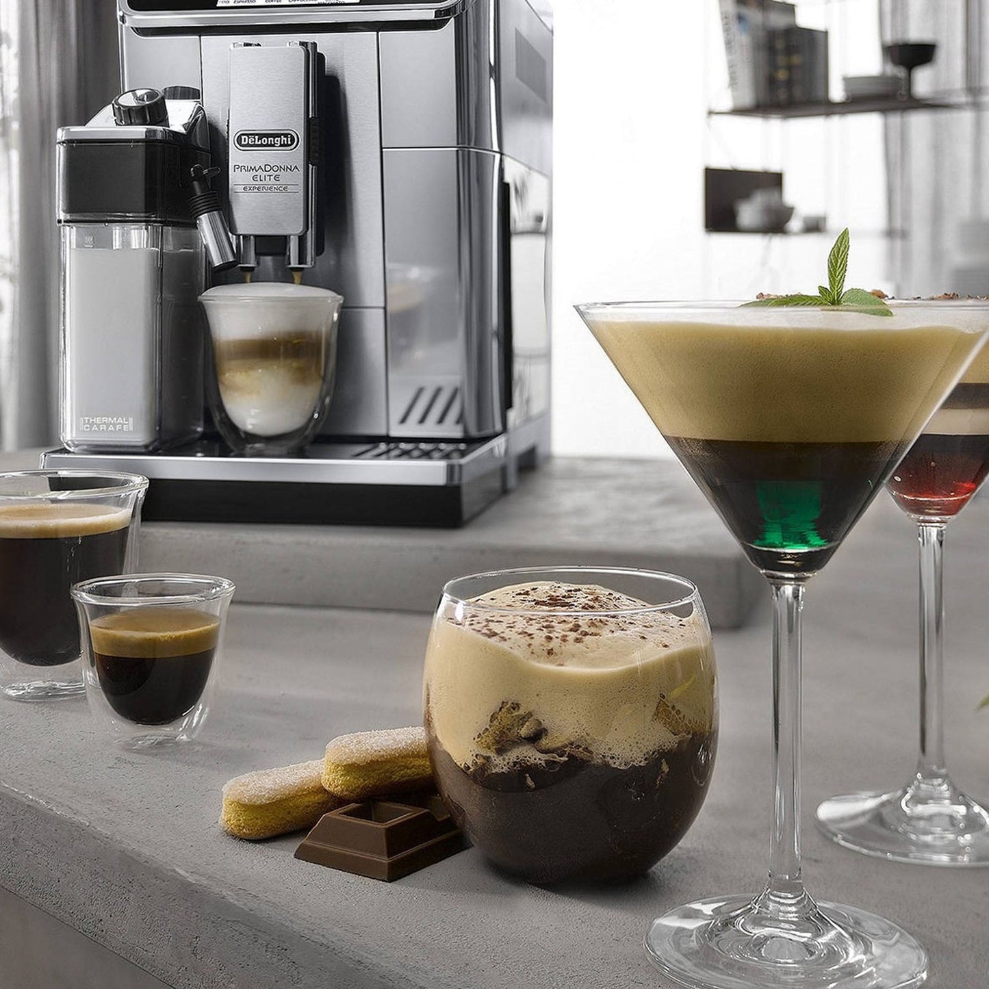Delonghi PrimaDonna Elite Experience ECAM650.85.MS - Silver