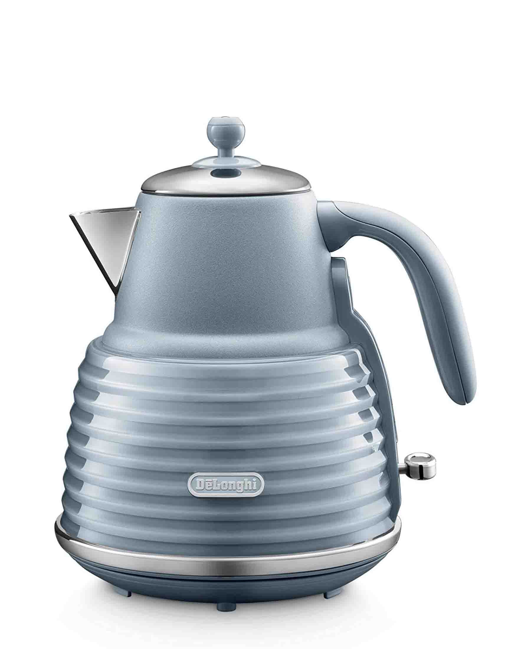 Delonghi Scultura Azure Kettle Blue – The Culinarium