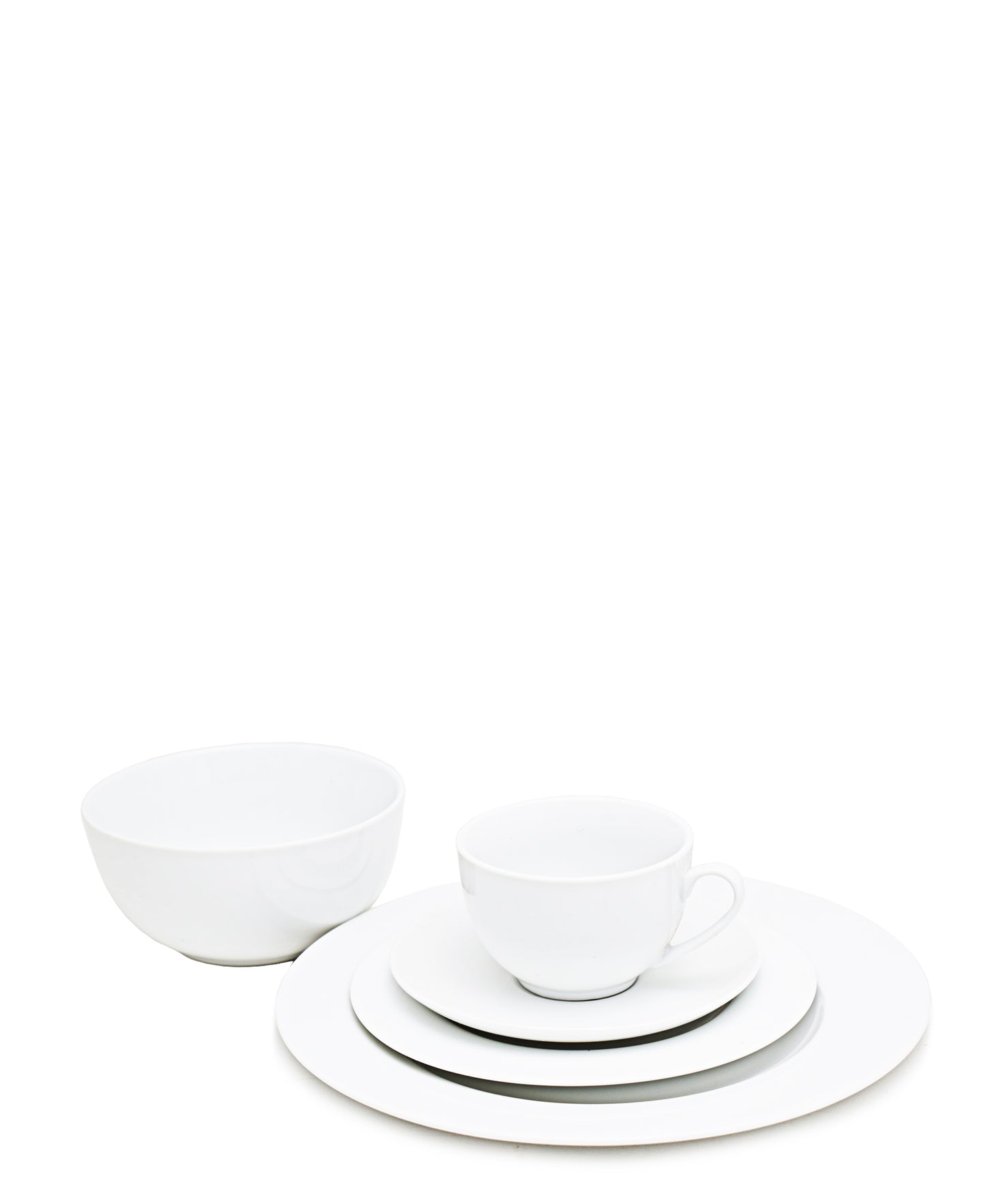 Eetrite Rim Dinner Set 20 Piece - White