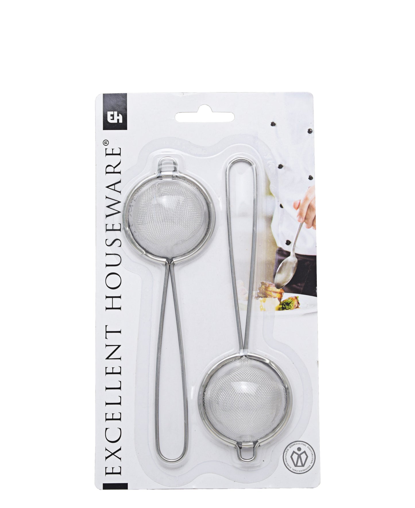 Excellent Houseware 2 Piece Strainer Set