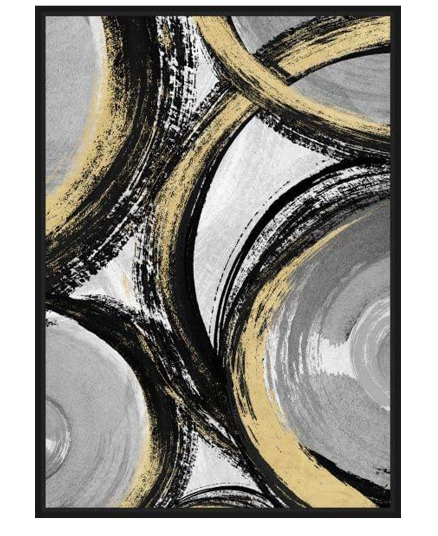 Elemental Range Unfinished Circles Frame - Grey