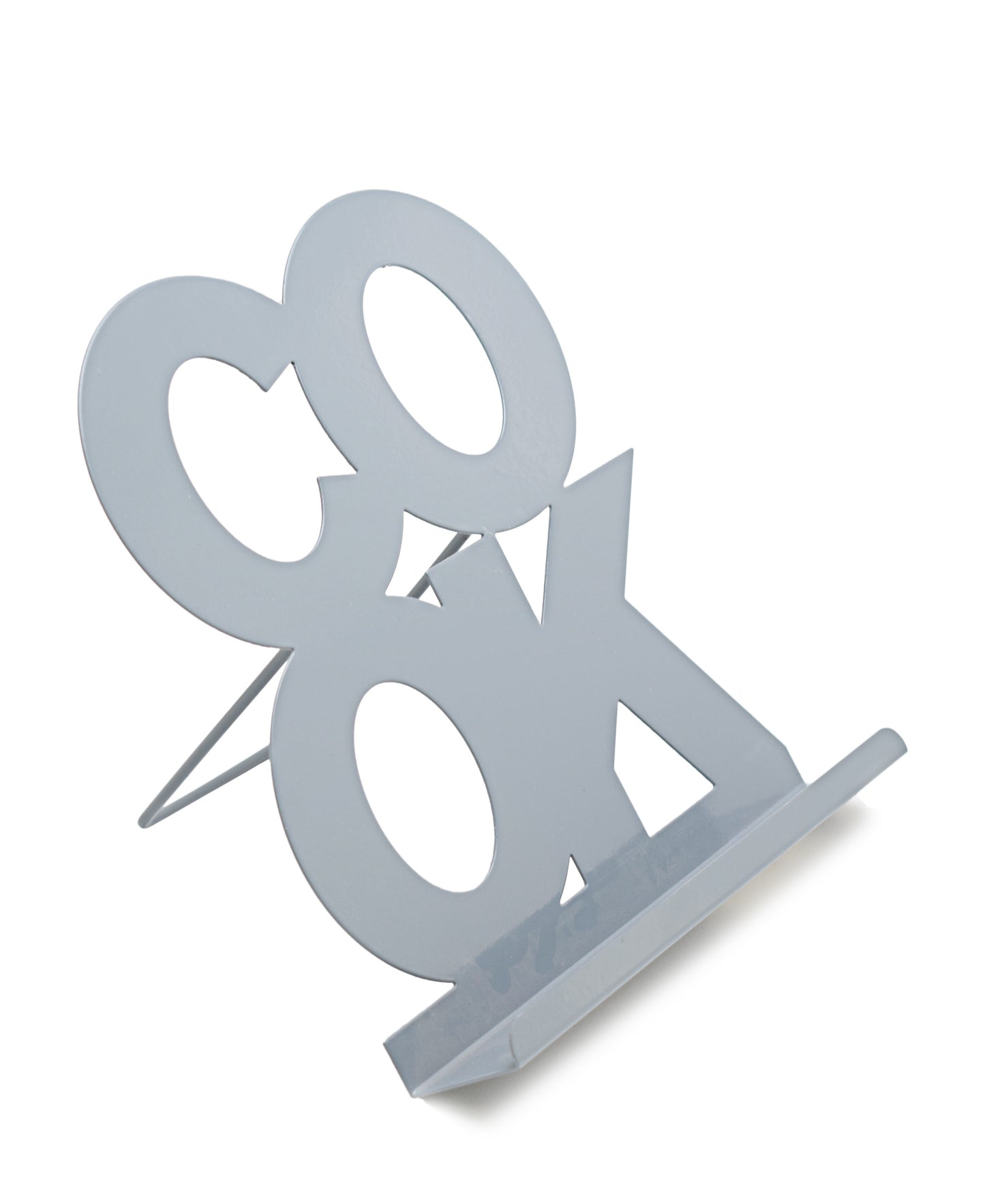 Kitchen Life Chrome Recipe Cooking Rest Stand Holder - Silver