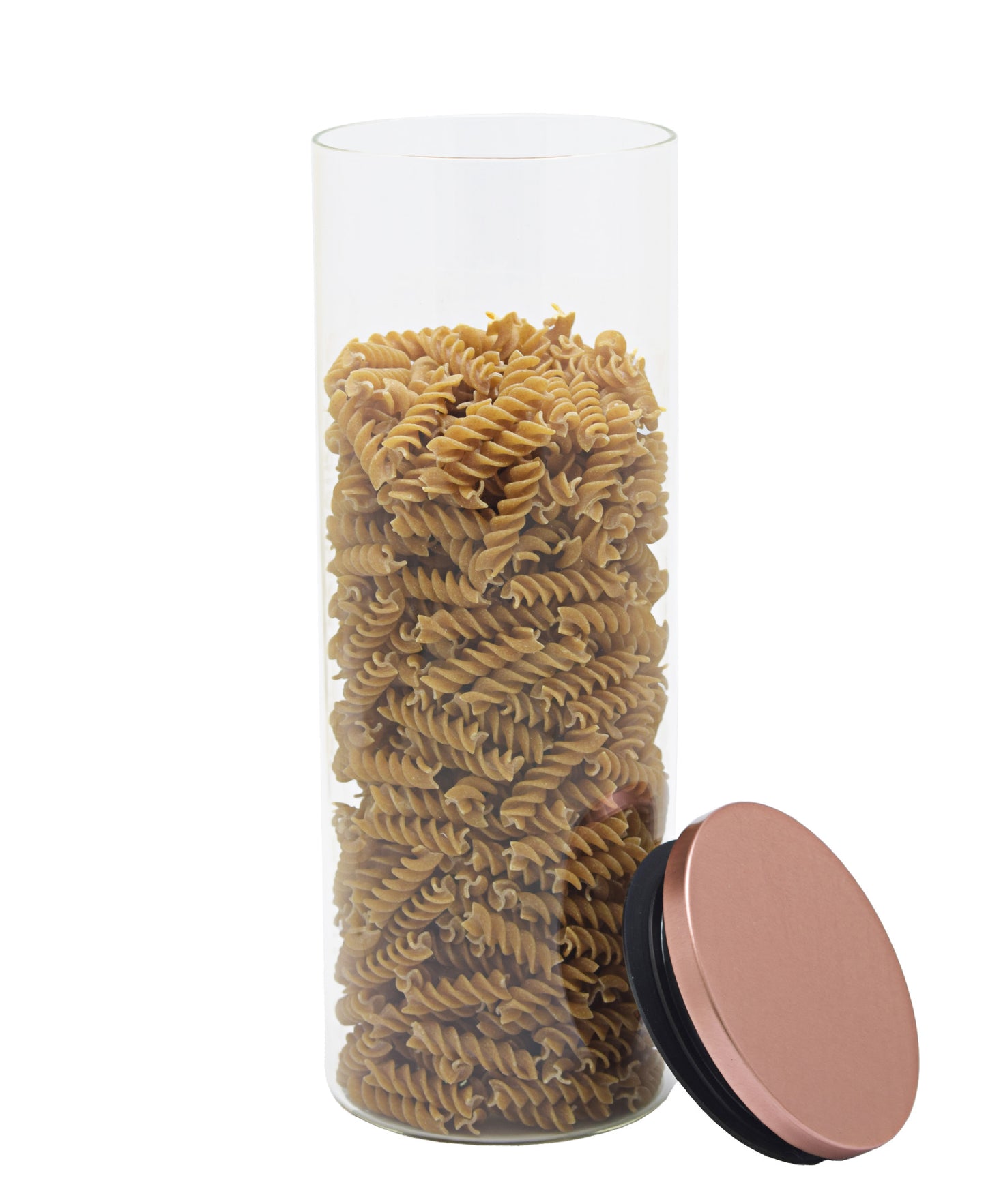 Kitchen Life Decadent Borosilicate Extra Large Canister 1.8L - Rose Gold