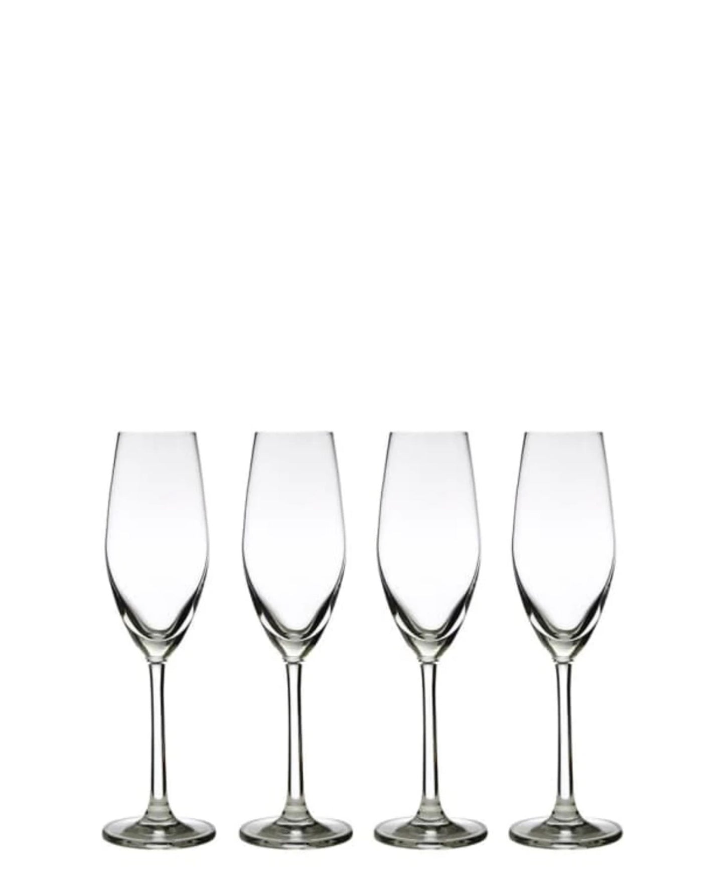 Maxwell & Williams Casa Domani Chiara 4 Piece Flute Glass - Clear