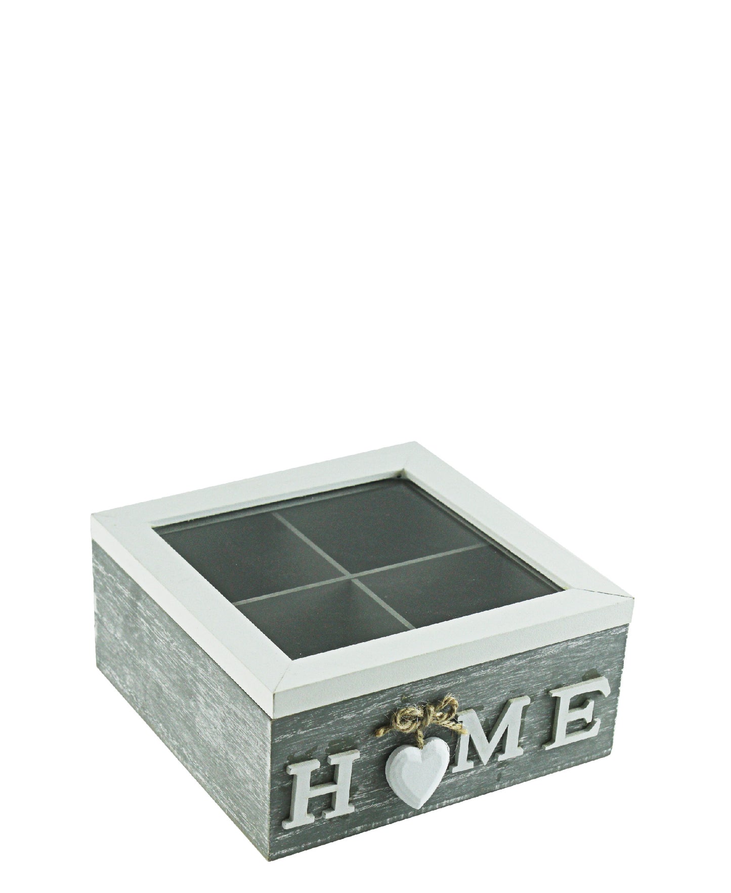 Kitchen Life Home Tea Box Small - Grey