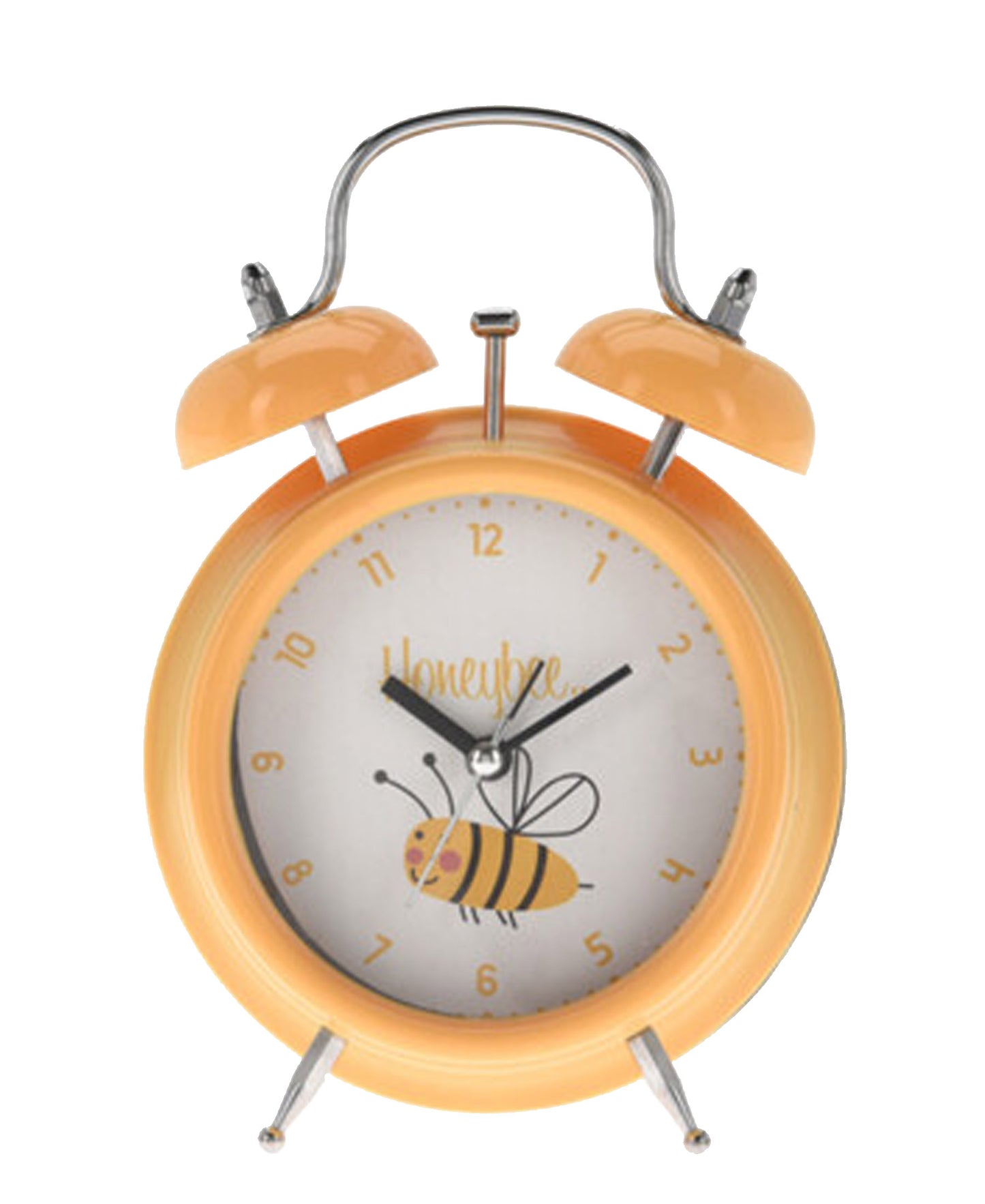 Urban Decor Kiddies Retro Clock - Yellow