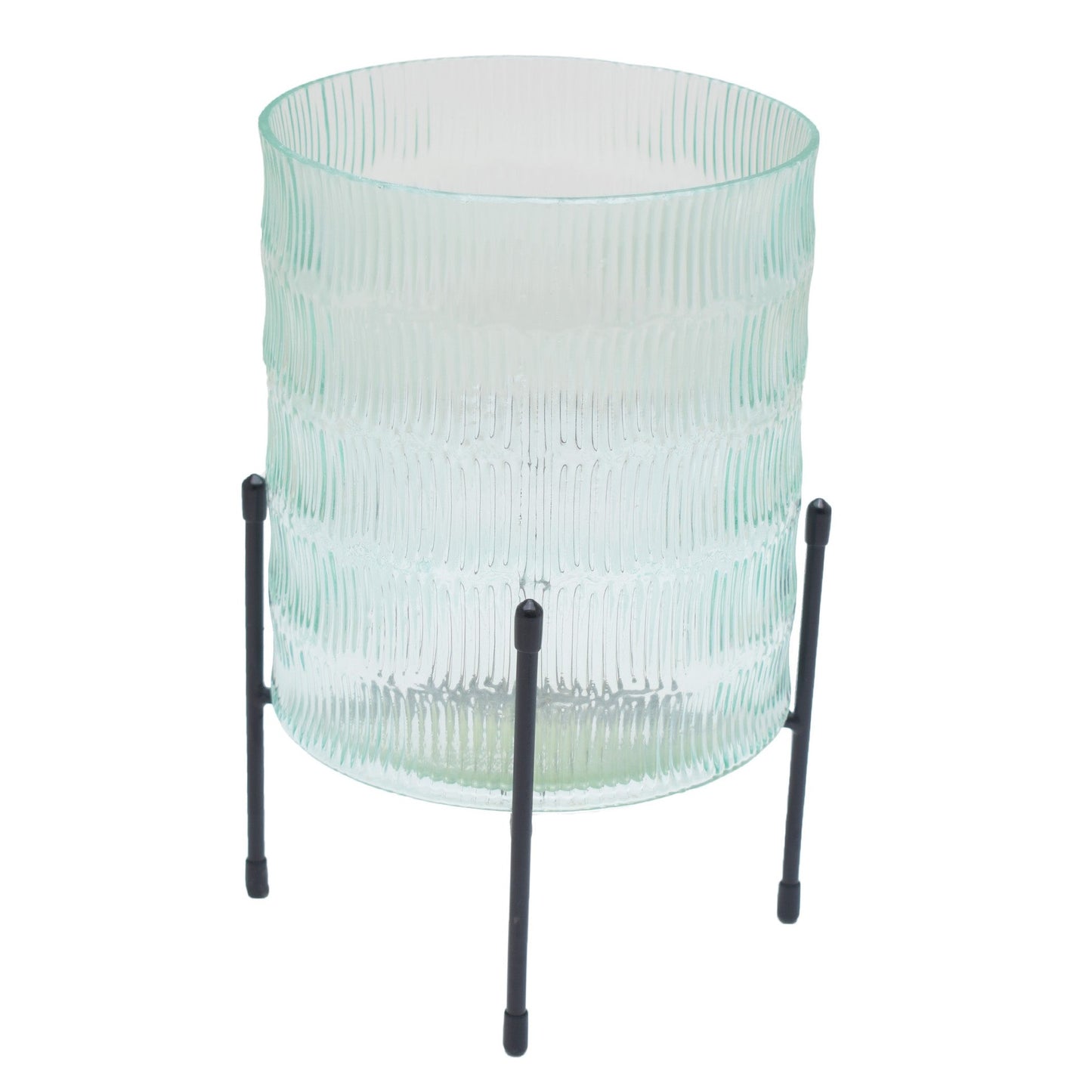 Urban Decor 16cm Lantern Vase - Light Green