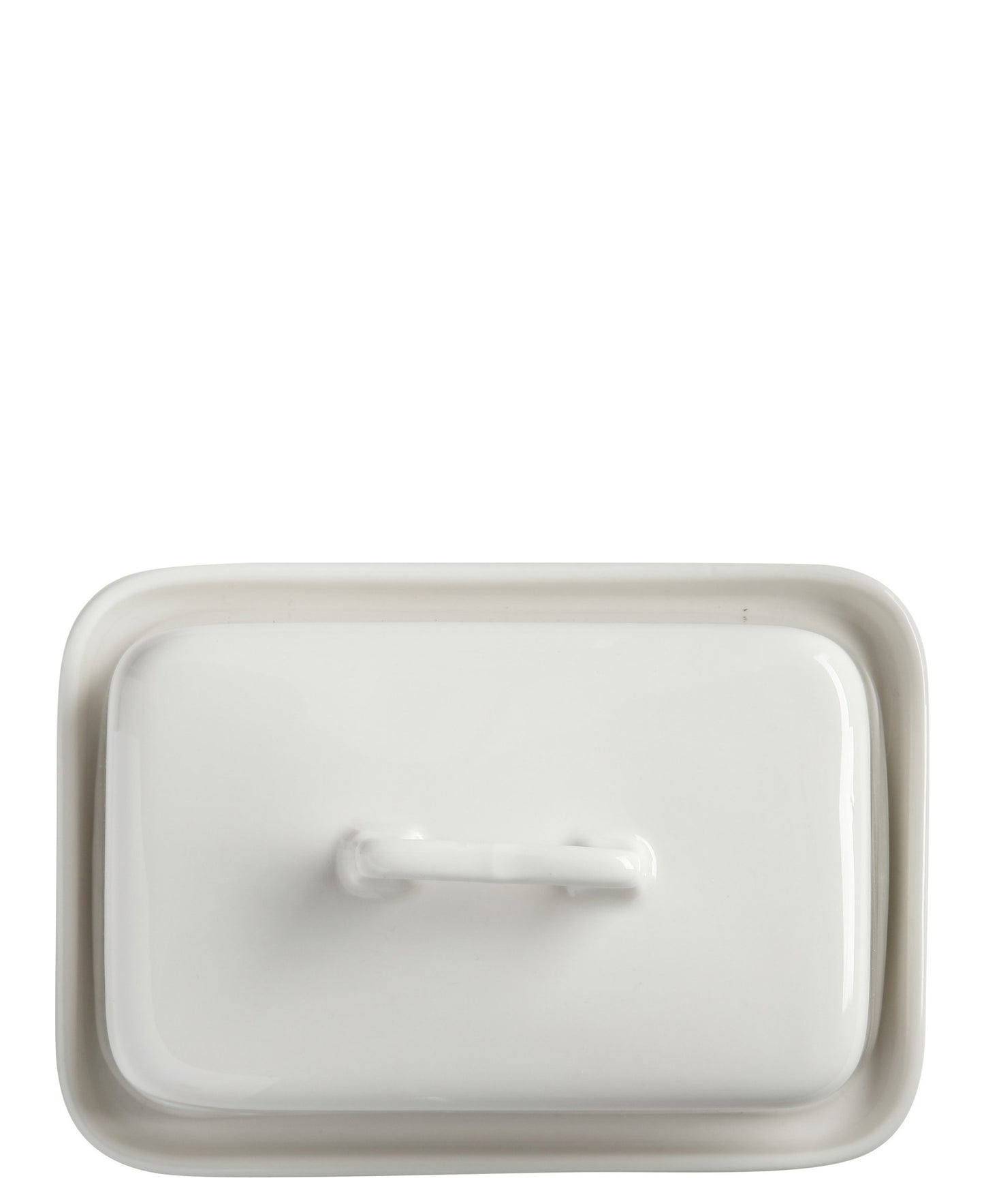 Maxwell & Williams Epicurious Butter Dish - White