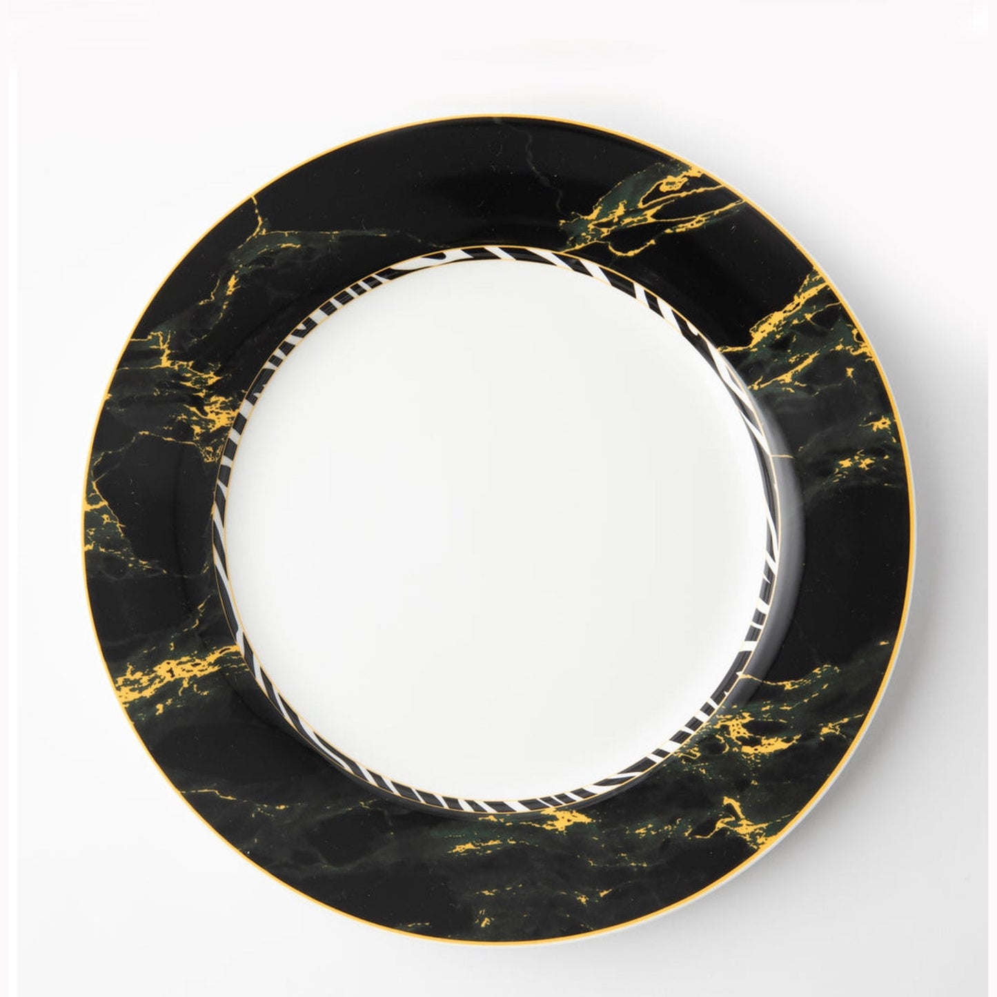 Jenna Clifford Serengeti Dinner Plate 27cm - Black & White