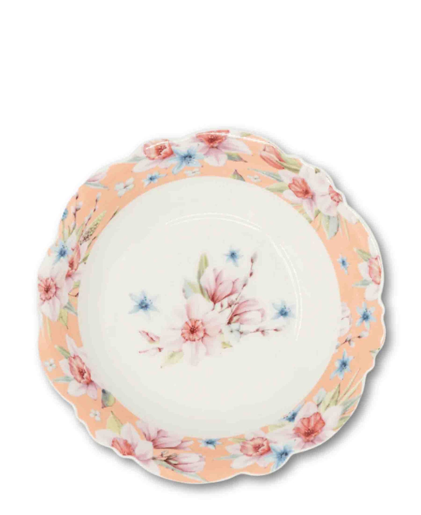 Jenna Clifford Jenna's Garden Salad Bowl - Peach