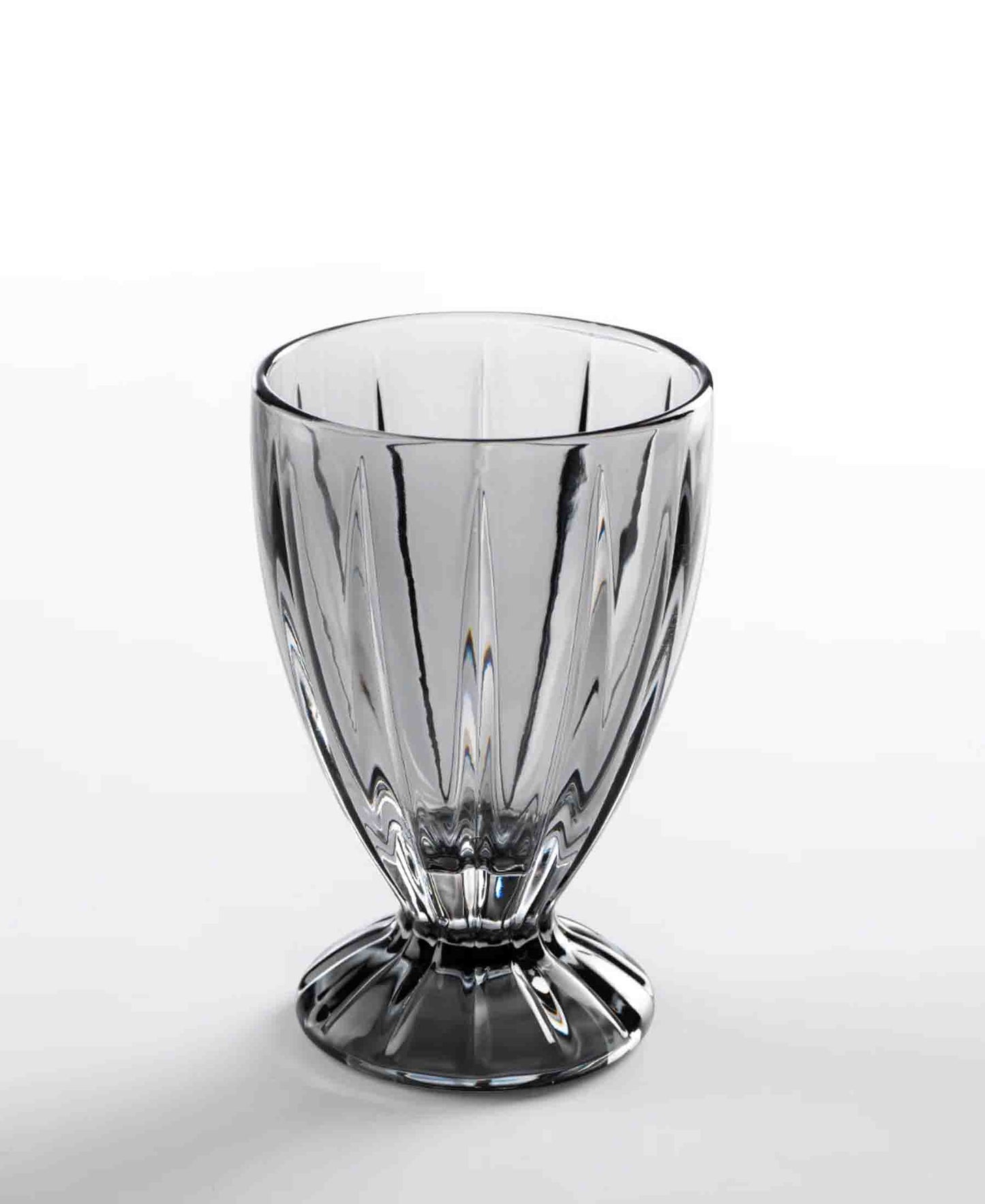 Jenna Clifford Water Goblet Set of 4 - Charcoal