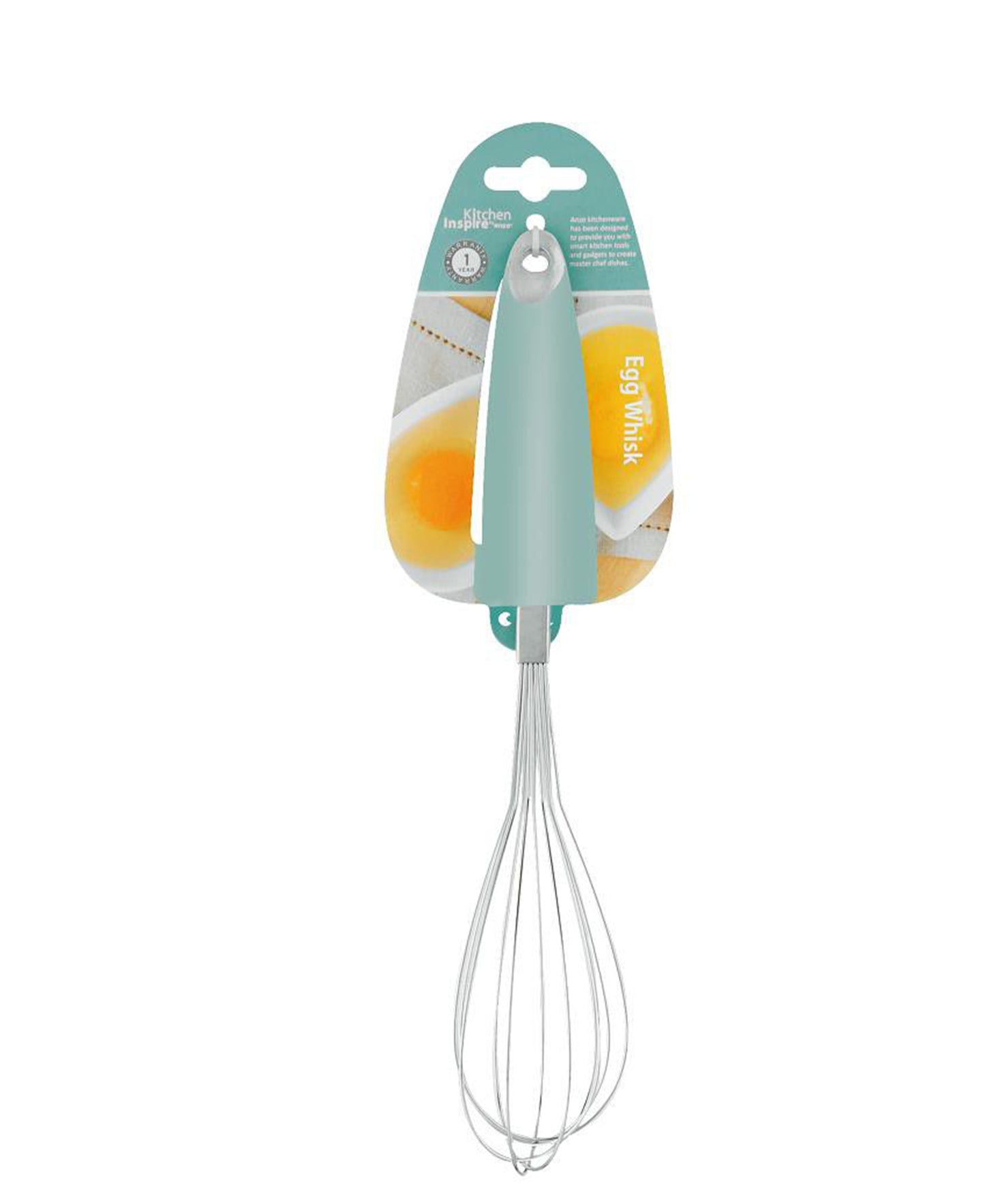 Kitchen Inspire Egg Whisk - Blue