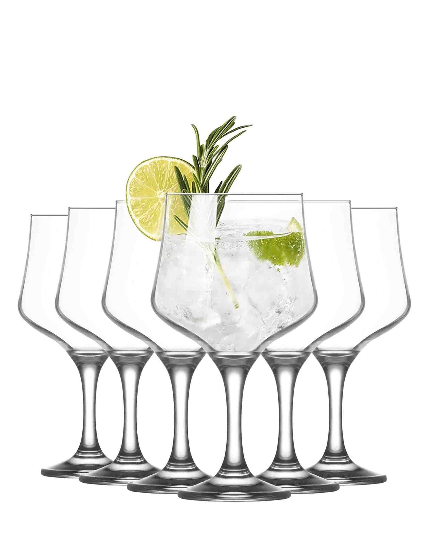 Kitchen Life 6 Piece 690ml Cocktail Glasses Set - Clear