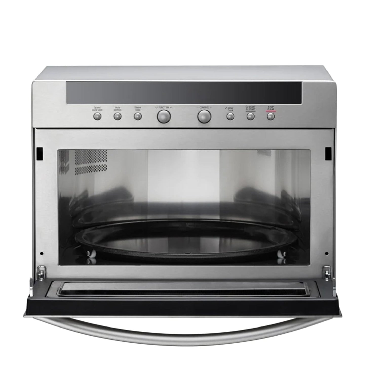 LG 38L Solardom Convection Microwave Charcoal Lightning - Silver