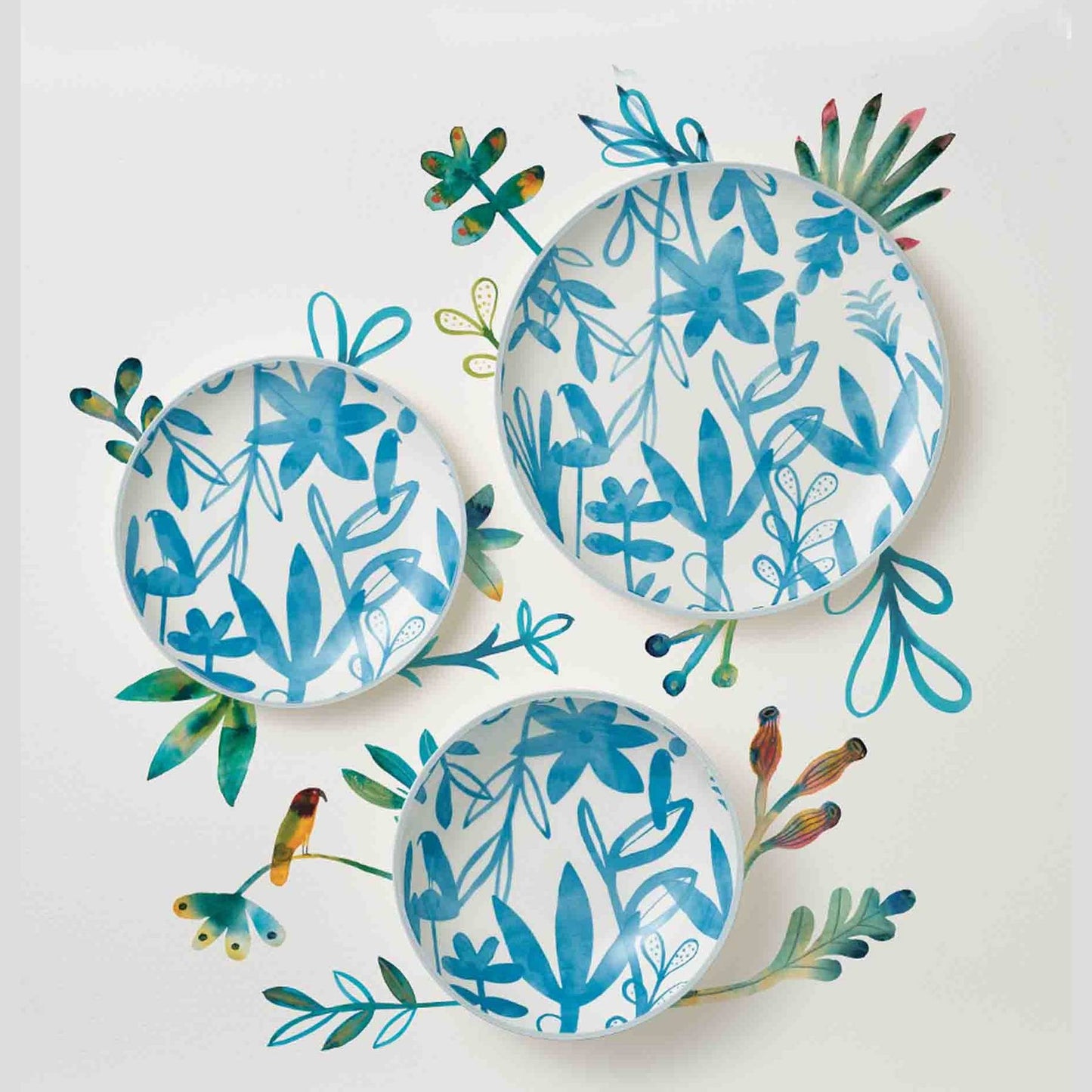 Marc Martin Dusk Side Plate 20cm - Blue