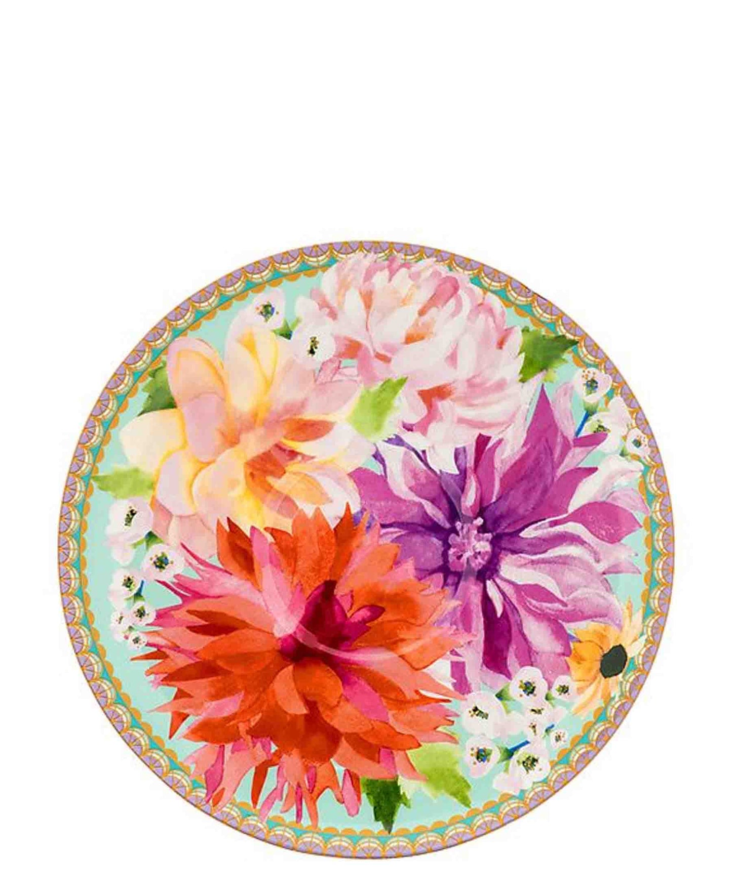Maxwell & Williams Teas & C's Dahlia Daze Breakfast 400ml Cup & Saucer