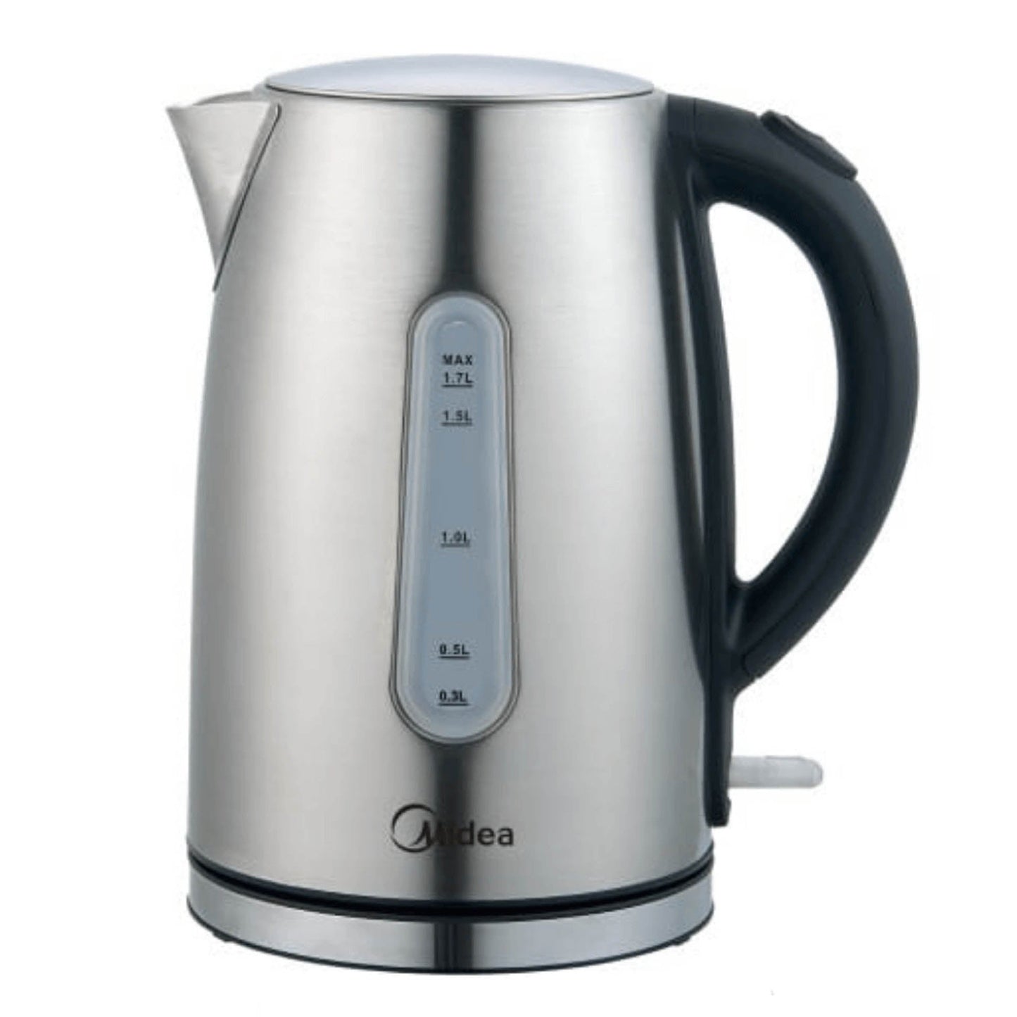 Midea 1.7L Deluxe Stainless Steel Kettle - Silver