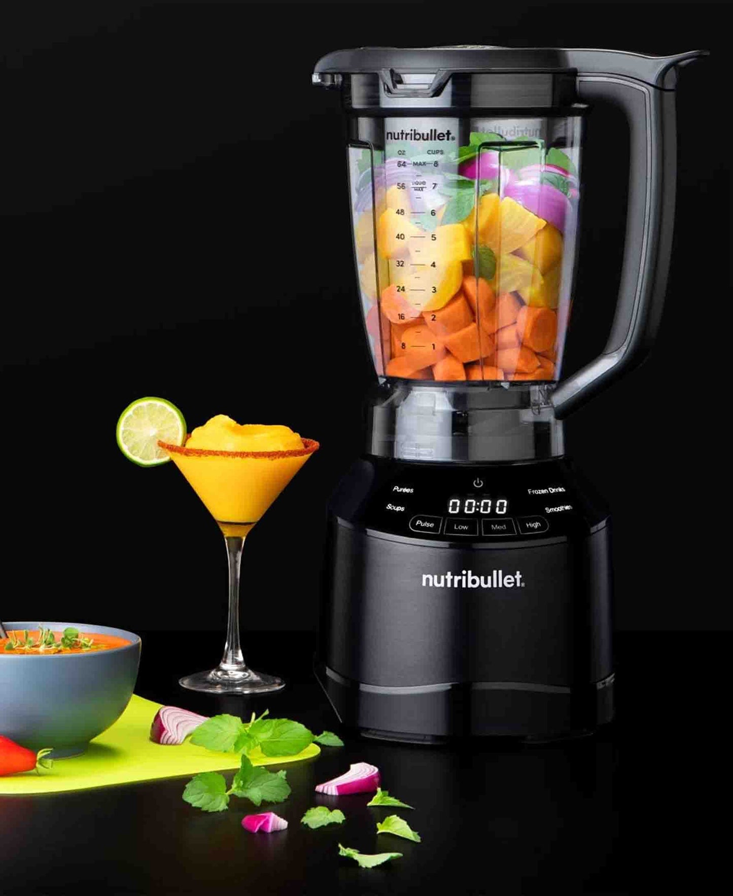 Nutribullet 1.9L Smart Touch Blender 1500w – Black